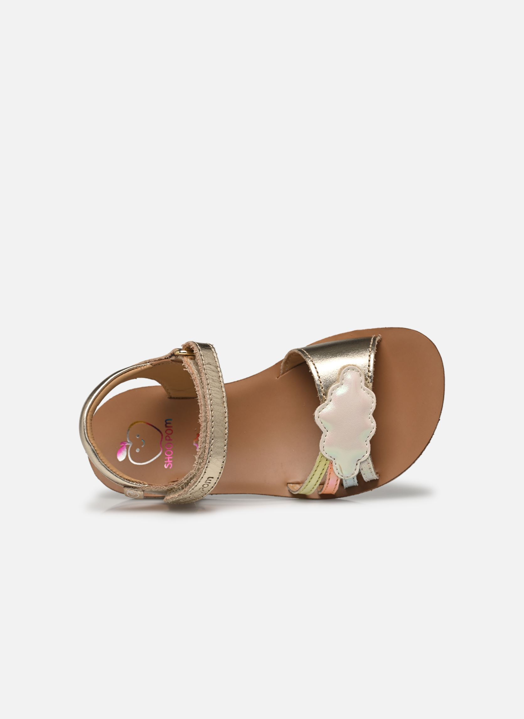 Sandalen Goa Multi mädchen gold und bronze Shoo Pom Sandalen Goa Multi mädchen gold und bronze PLATINE