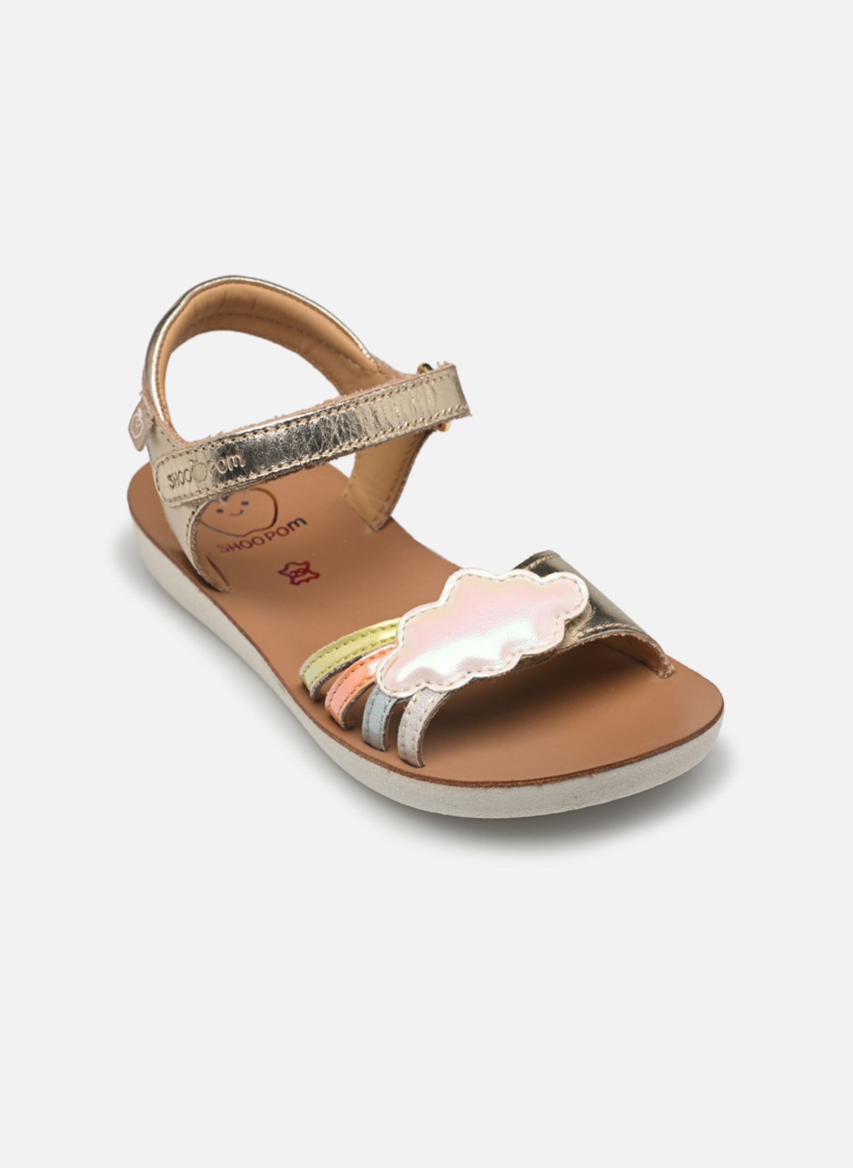 Sandalen Goa Multi mädchen gold und bronze Shoo Pom Sandalen Goa Multi mädchen gold und bronze PLATINE