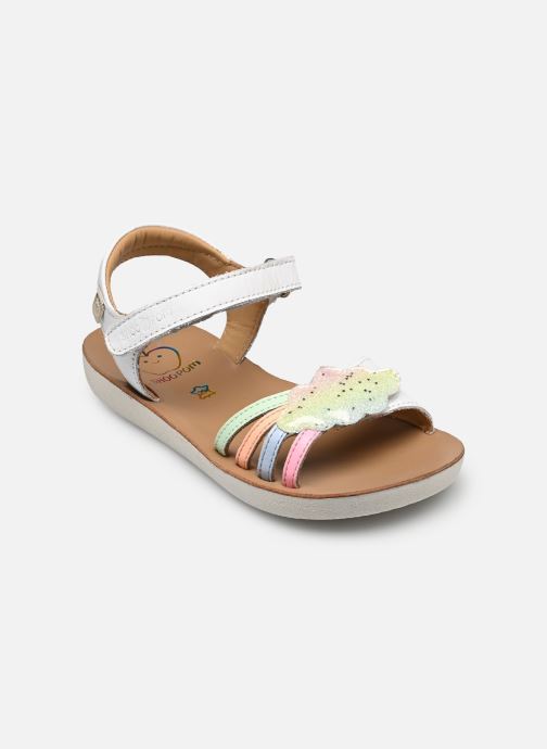 Shoo Pom Sandalen Goa Multi mädchen weiß