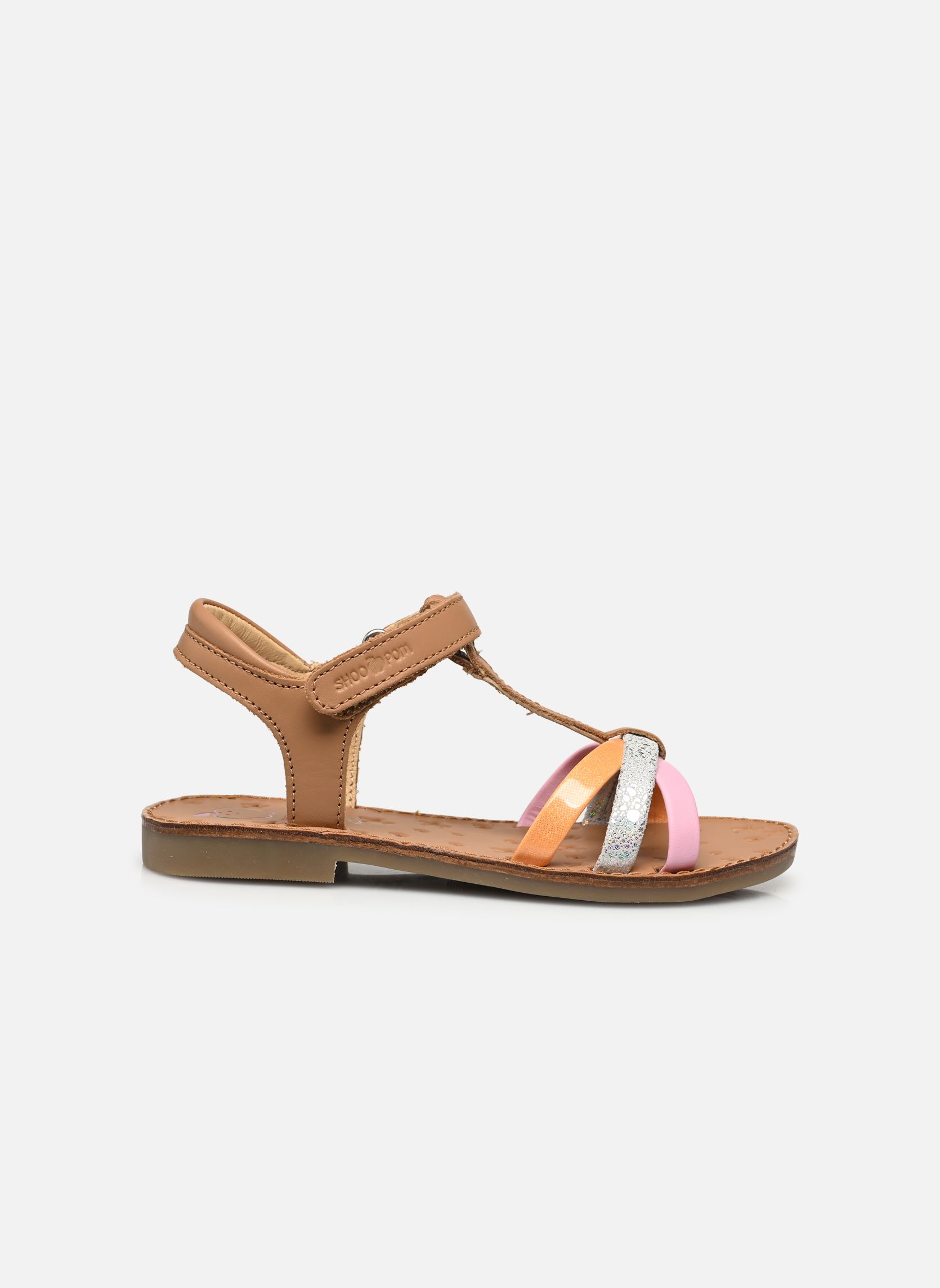Sandalen Happy Salome mädchen mehrfarbig Shoo Pom Sandalen Happy Salome mädchen mehrfarbig LIGHT CAMEL