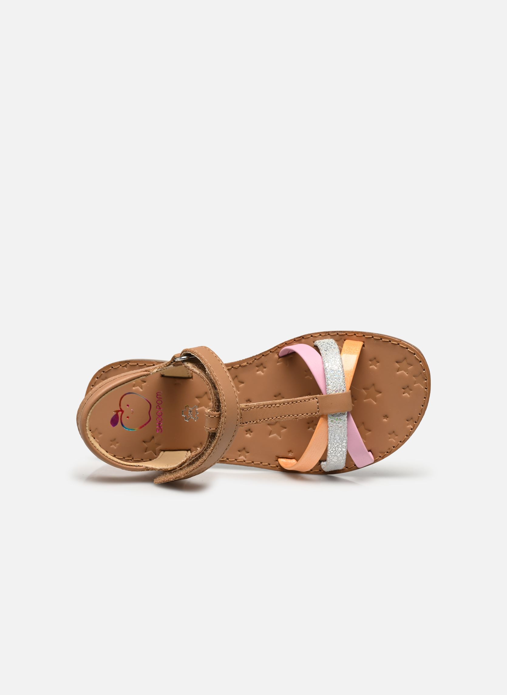 Sandalen Happy Salome mädchen mehrfarbig Shoo Pom Sandalen Happy Salome mädchen mehrfarbig LIGHT CAMEL