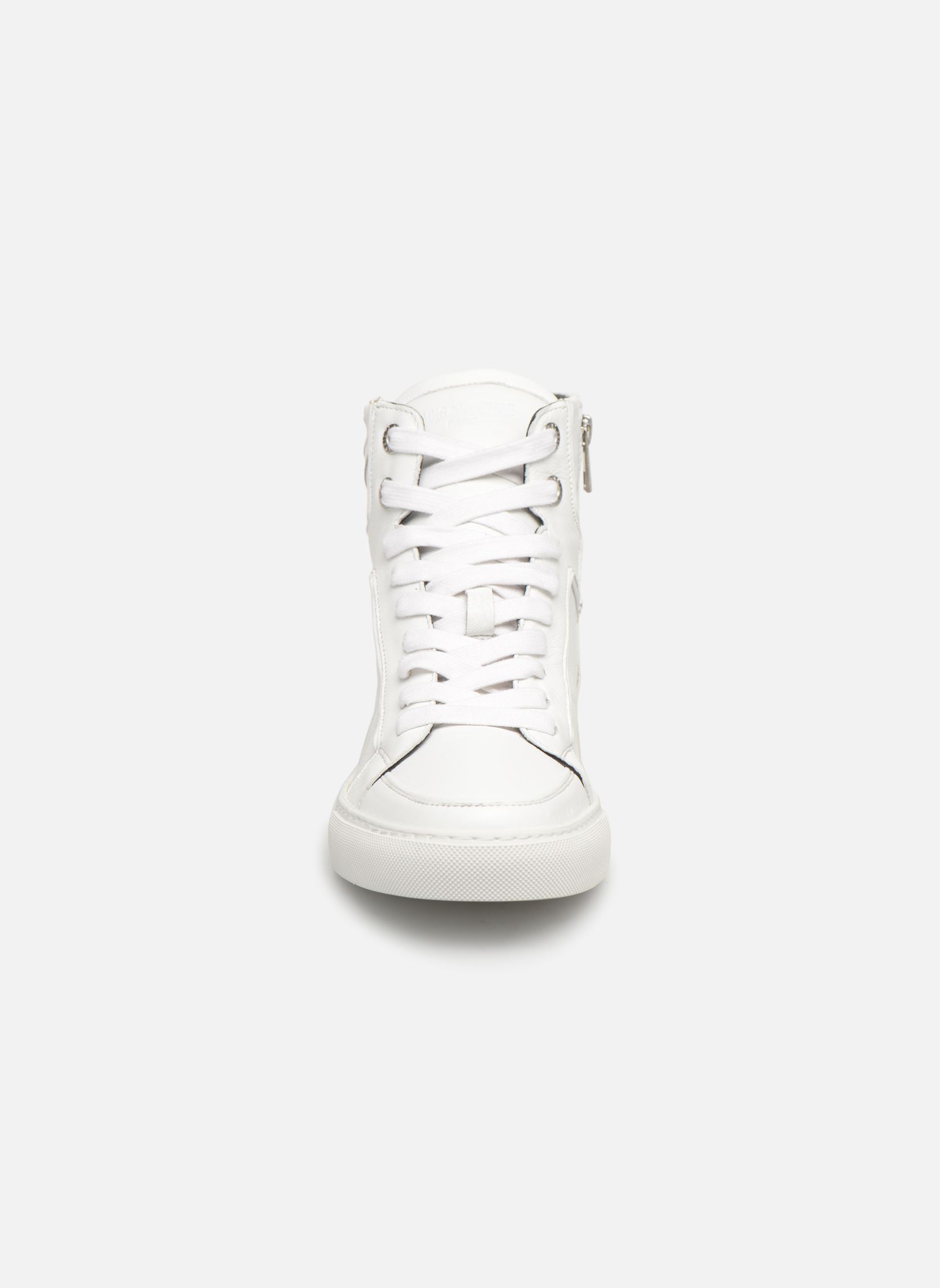 Baskets montantes ZV1747 High Fla femme blanc Zadig & Voltaire Baskets montantes ZV1747 High Fla femme blanc Blanc