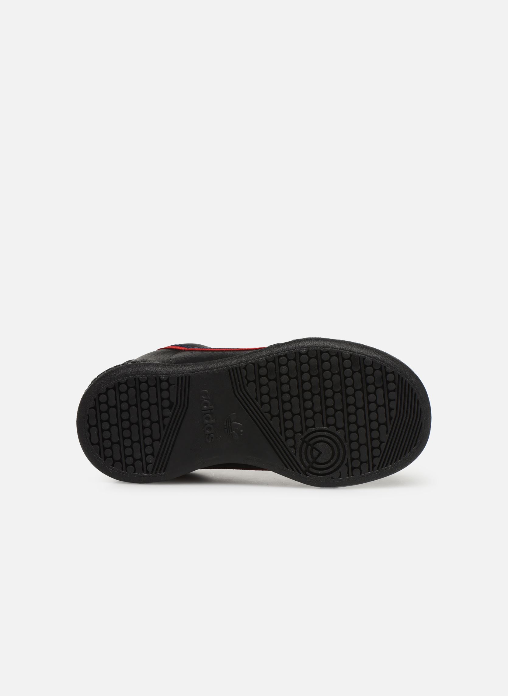 Niedrige Sneaker Continental 80 I jungen schwarz adidas originals Niedrige Sneaker Continental 80 I jungen schwarz Core Black/scarlet/Collegiate
