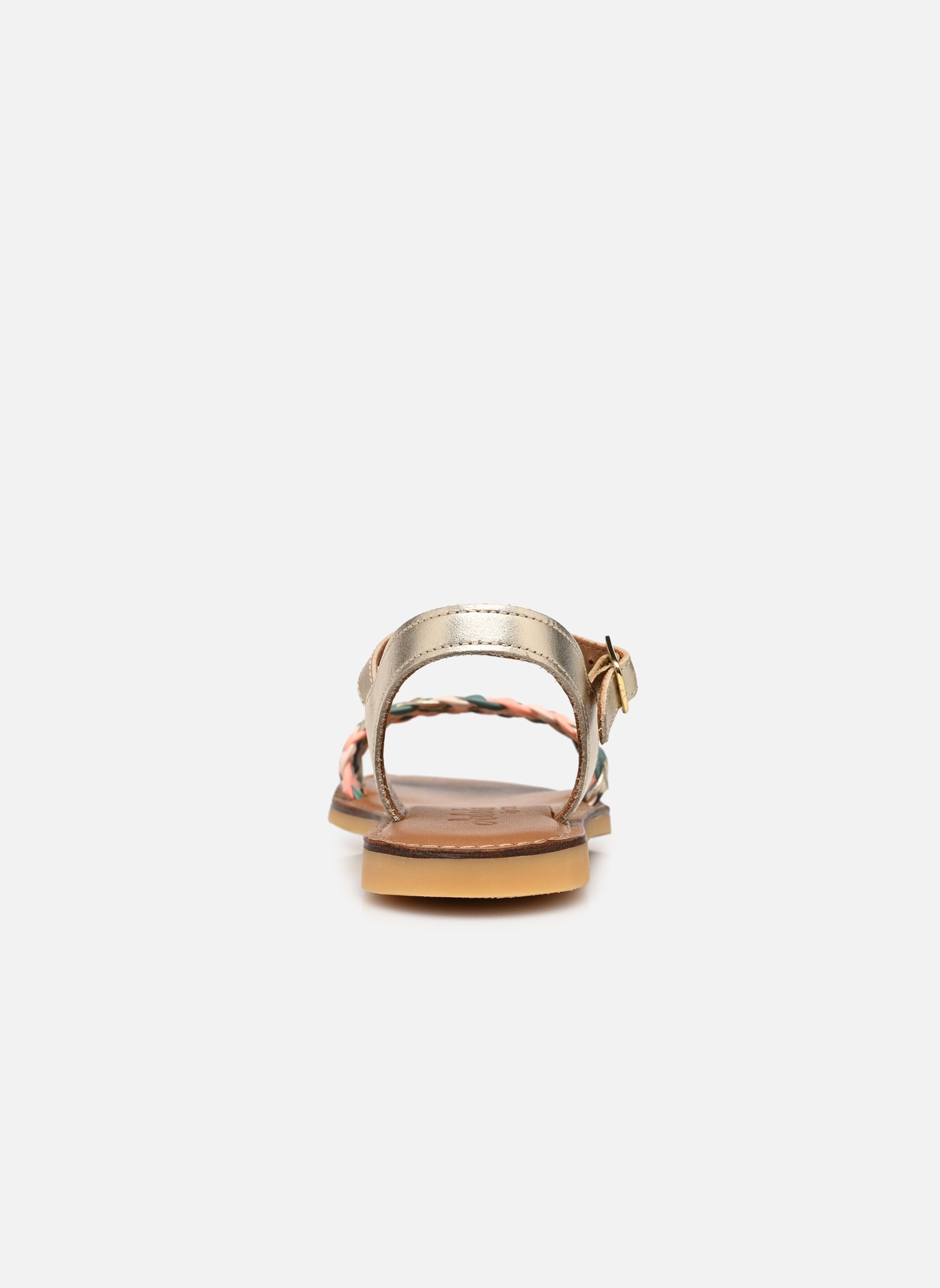 Sandalen Lazar Kate meisjes goud en brons Adolie Sandalen Lazar Kate meisjes goud en brons PLATINE - SWEET - JUNGLE