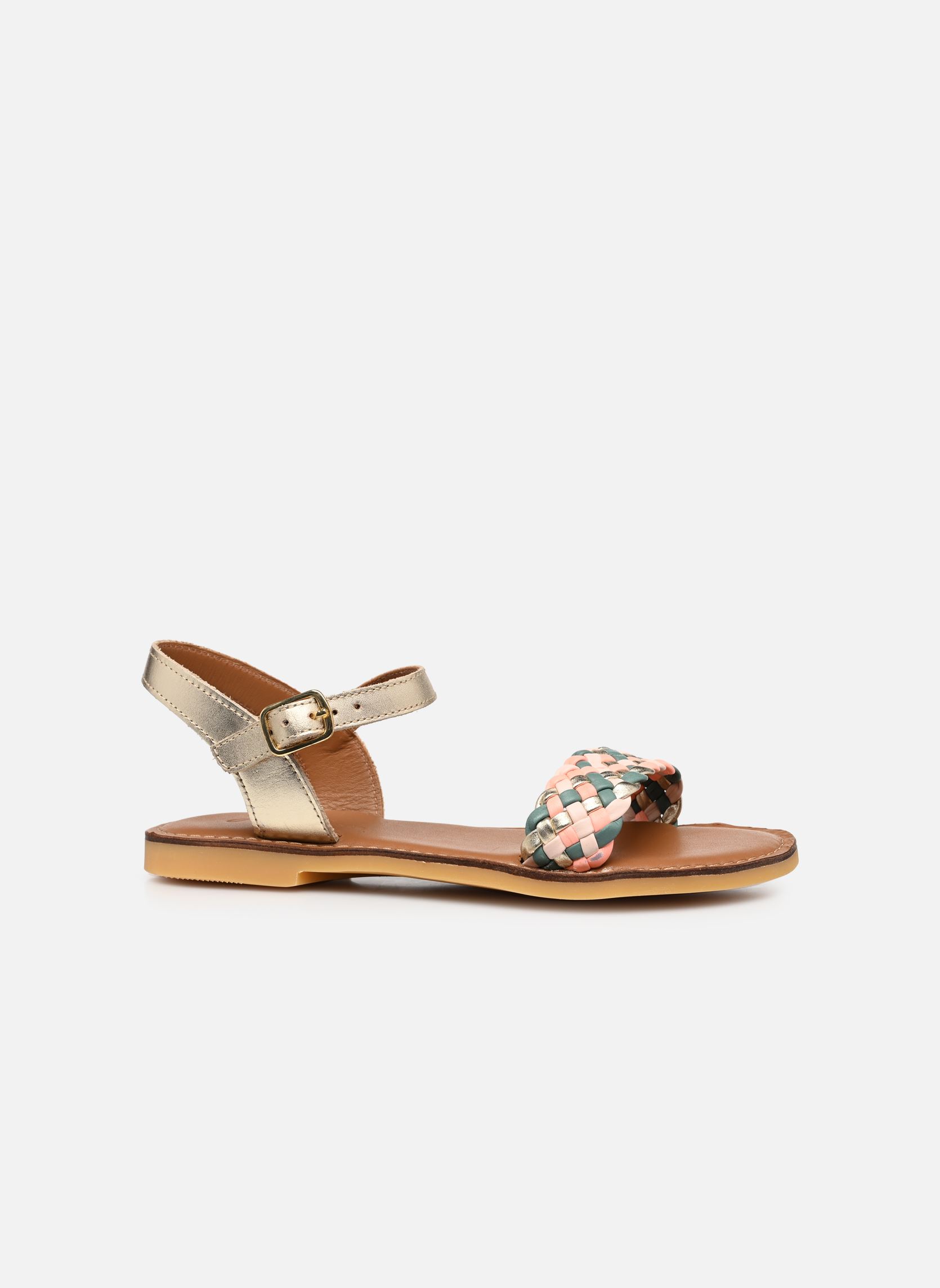 Sandalen Lazar Kate meisjes goud en brons Adolie Sandalen Lazar Kate meisjes goud en brons PLATINE - SWEET - JUNGLE