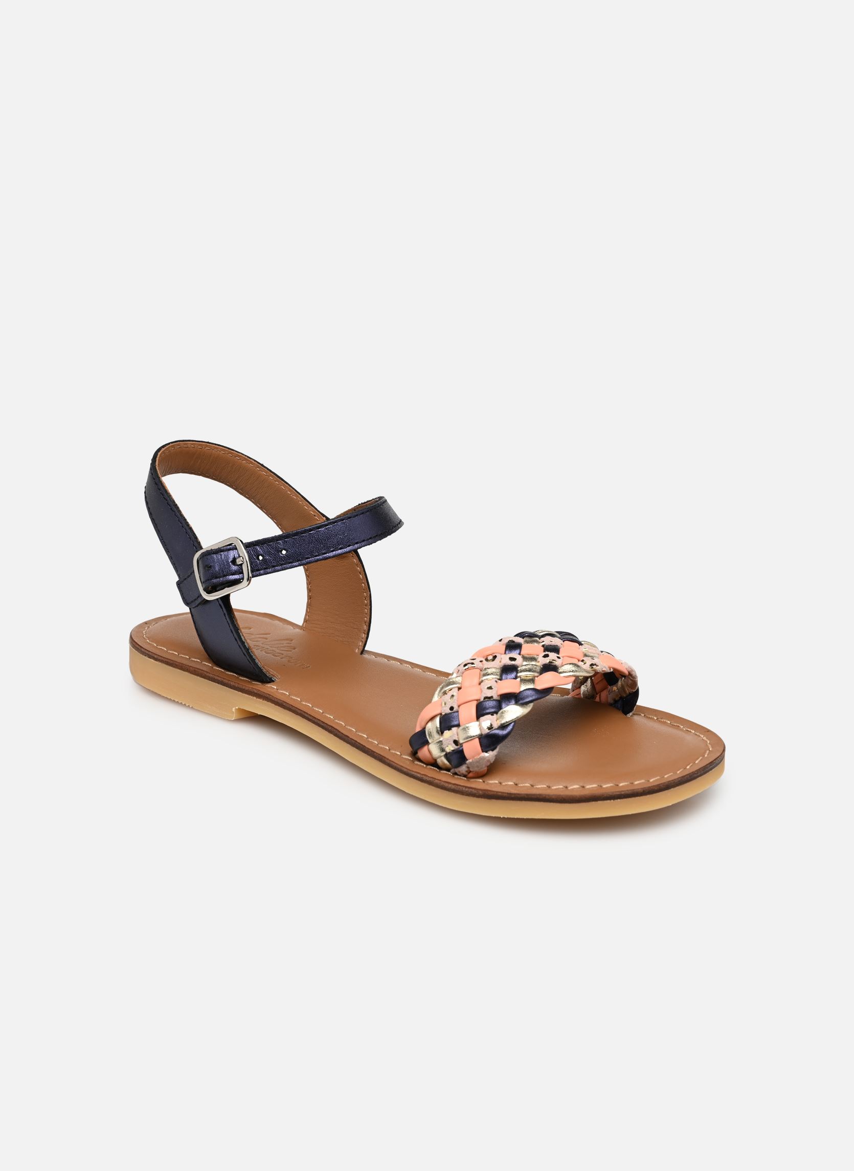 Sandali Lazar Kate bambina blu Adolie Sandali Lazar Kate bambina blu NAVY - PLATINE - BLOSSOM