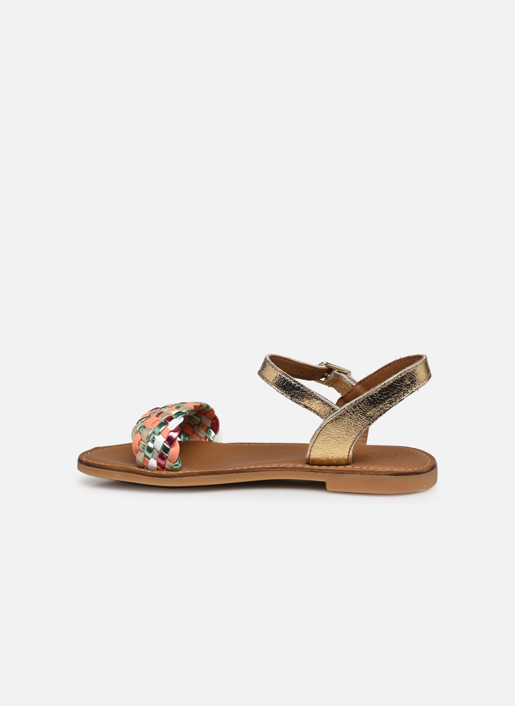 Sandales Lazar Kate fille or et bronze Adolie Sandales Lazar Kate fille or et bronze GLITTER / PLATINE