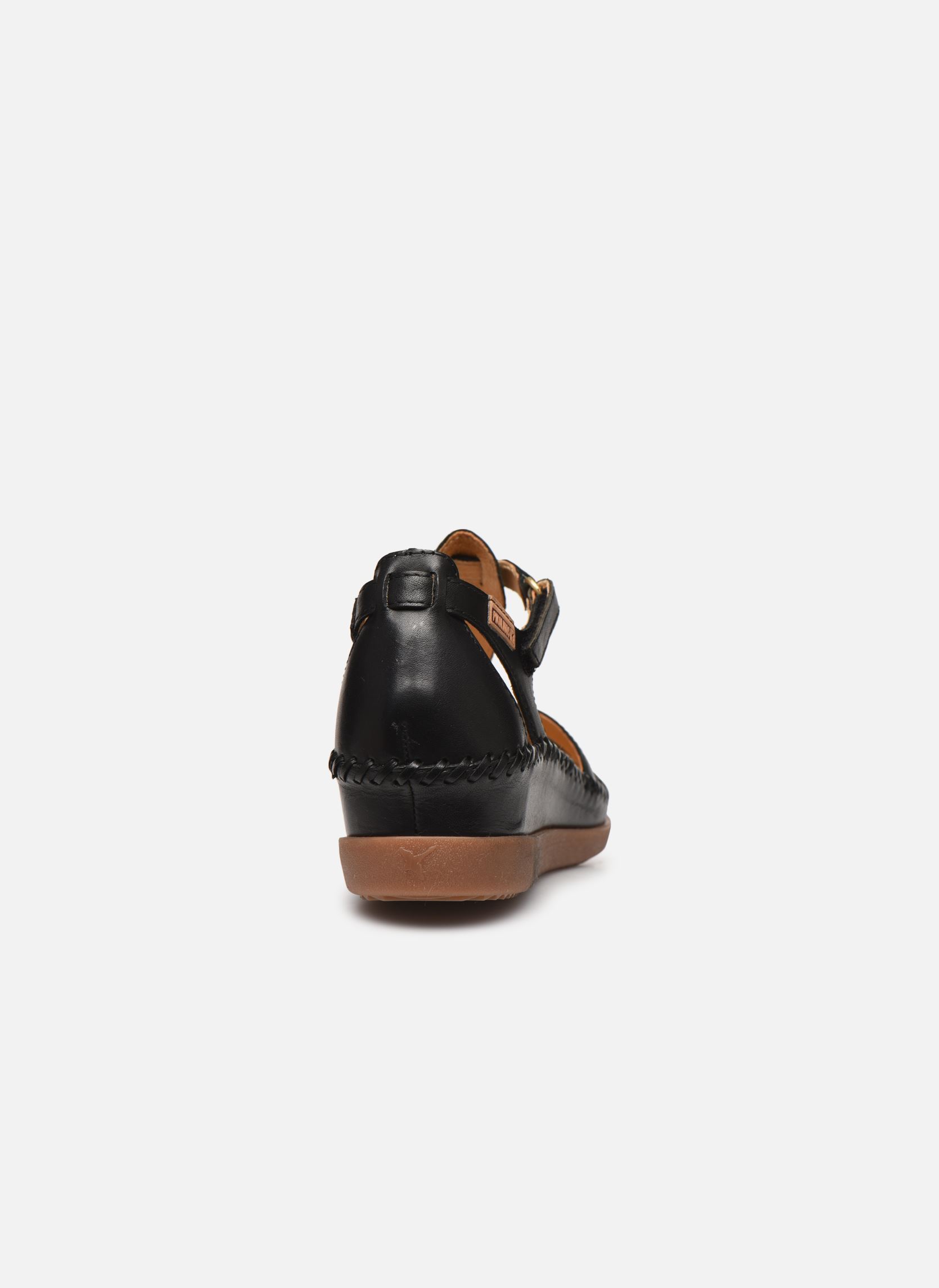 Keil- und Plateausandalen Cadaques W8K-0802 damen schwarz Pikolinos Keil- und Plateausandalen Cadaques W8K-0802 damen schwarz BLACK