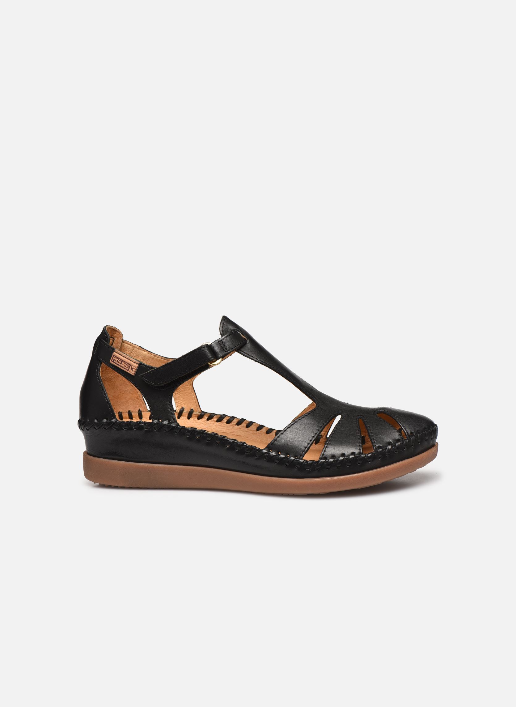 Keil- und Plateausandalen Cadaques W8K-0802 damen schwarz Pikolinos Keil- und Plateausandalen Cadaques W8K-0802 damen schwarz BLACK