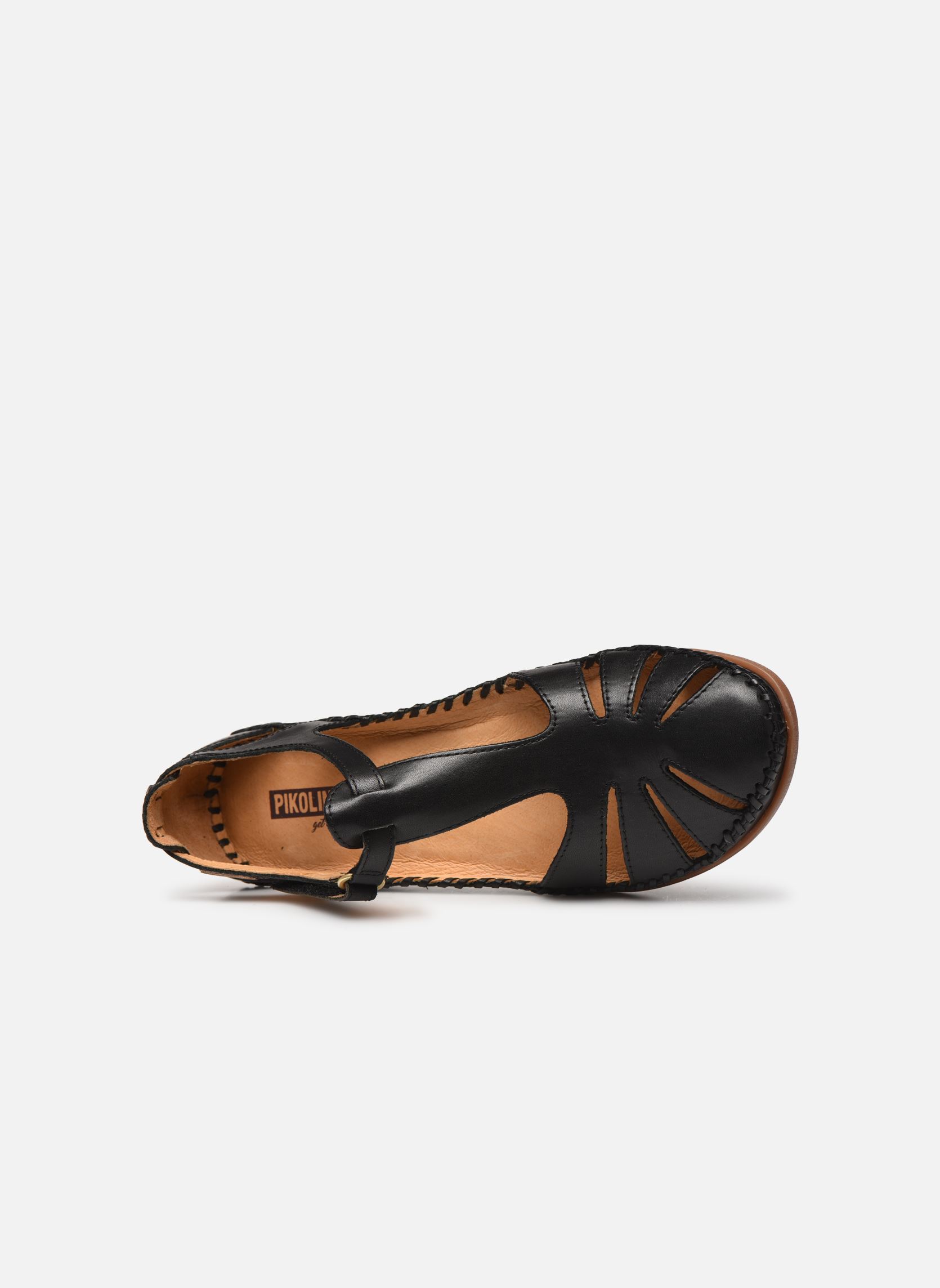Keil- und Plateausandalen Cadaques W8K-0802 damen schwarz Pikolinos Keil- und Plateausandalen Cadaques W8K-0802 damen schwarz BLACK