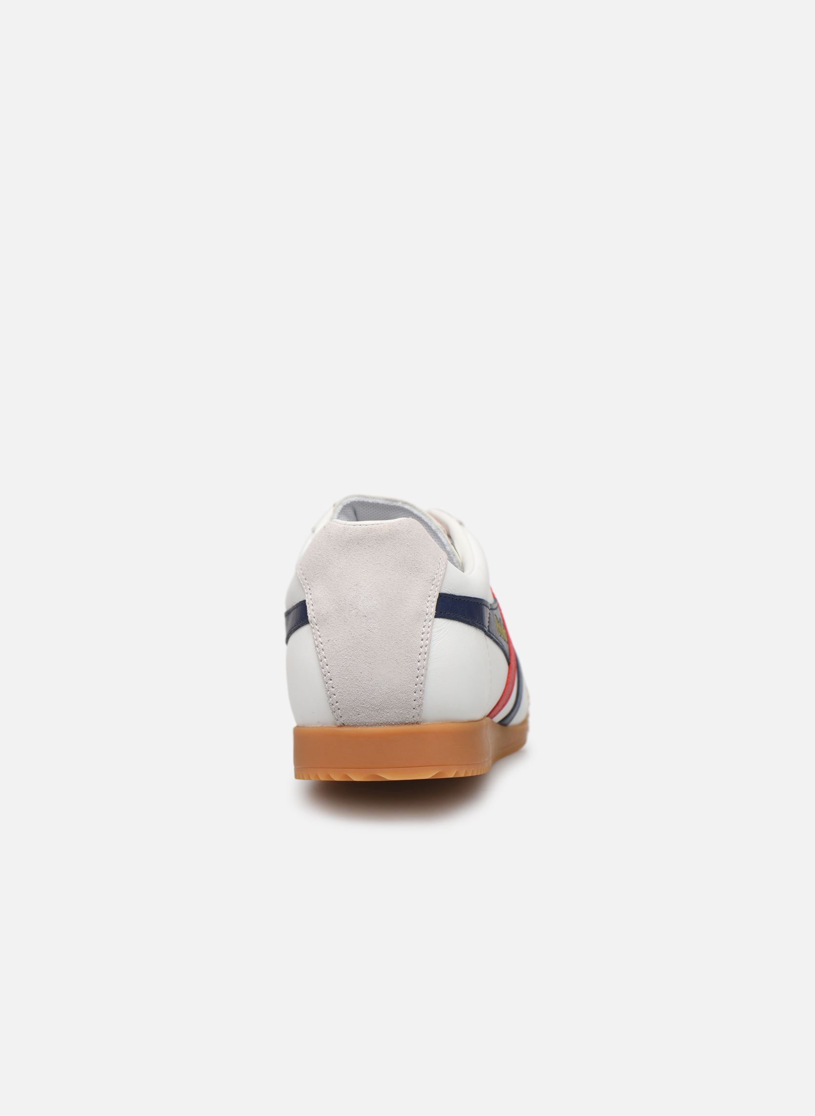 Niedrige Sneaker Harrier Leather herren weiß Gola Niedrige Sneaker Harrier Leather herren weiß WhiteNavyRed