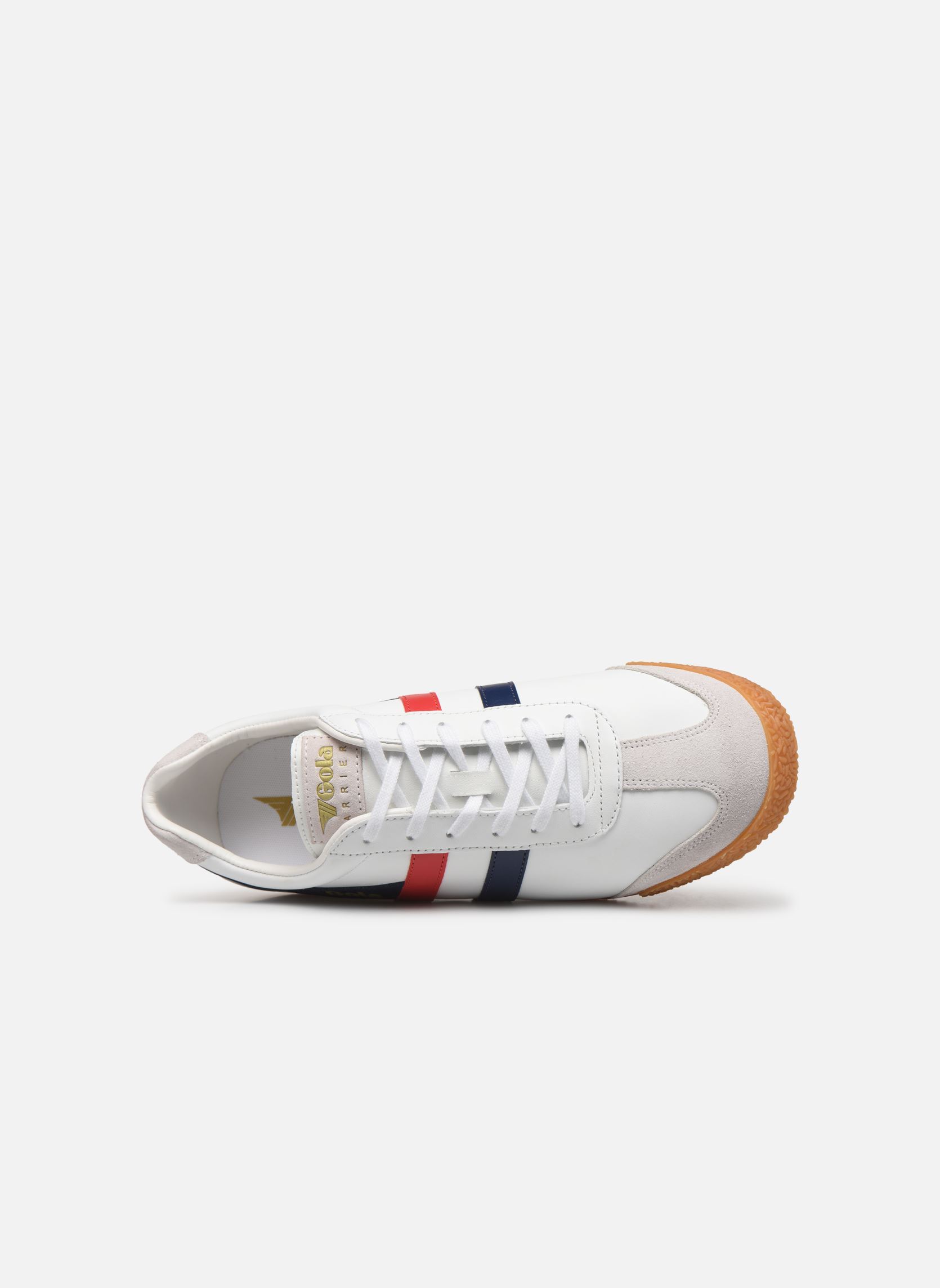 Niedrige Sneaker Harrier Leather herren weiß Gola Niedrige Sneaker Harrier Leather herren weiß WhiteNavyRed