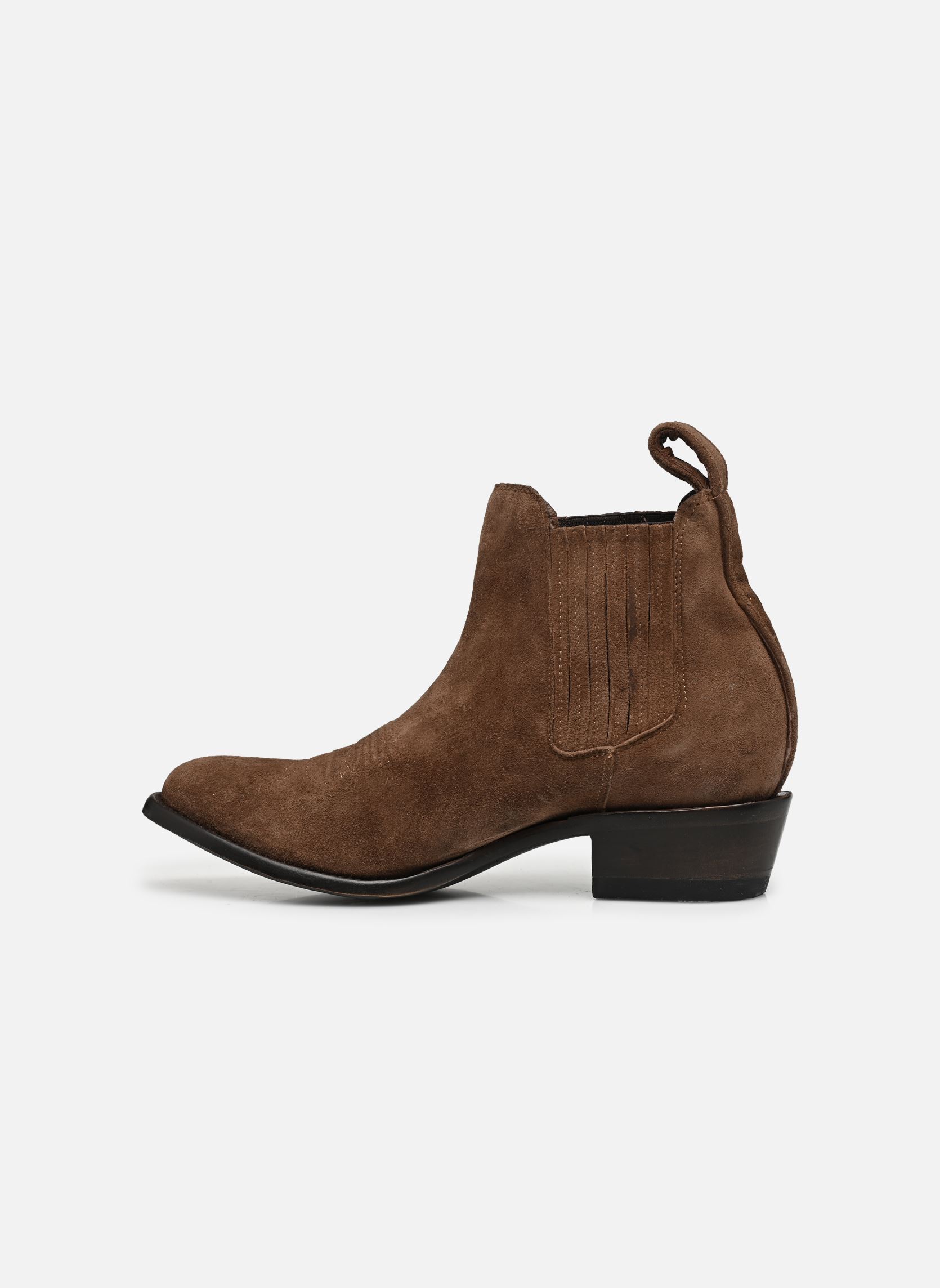 Cowboy-Stiefeletten Estudio Bis damen braun Mexicana Cowboy-Stiefeletten Estudio Bis damen braun BROWN SUEDE