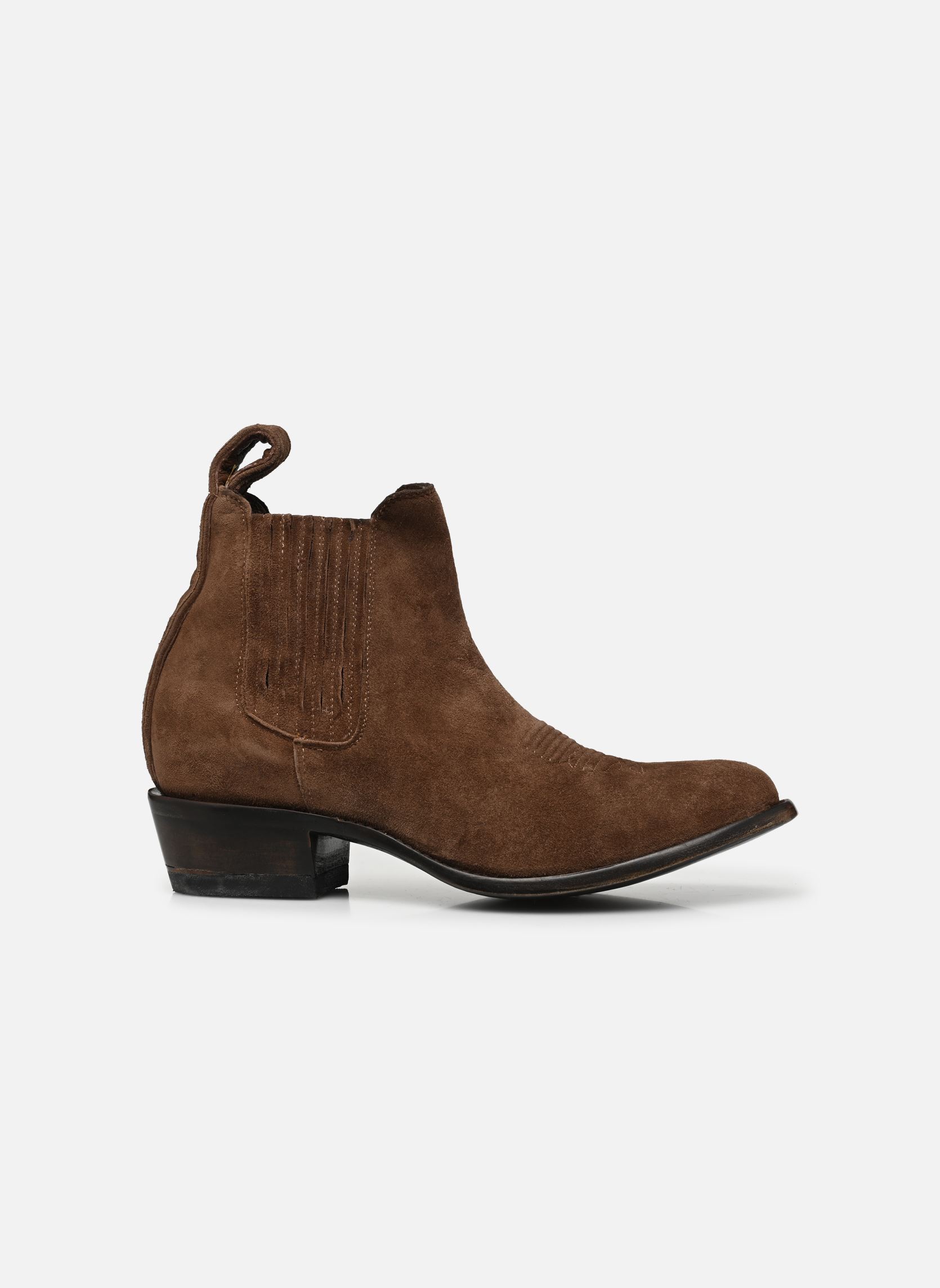 Cowboy-Stiefeletten Estudio Bis damen braun Mexicana Cowboy-Stiefeletten Estudio Bis damen braun BROWN SUEDE