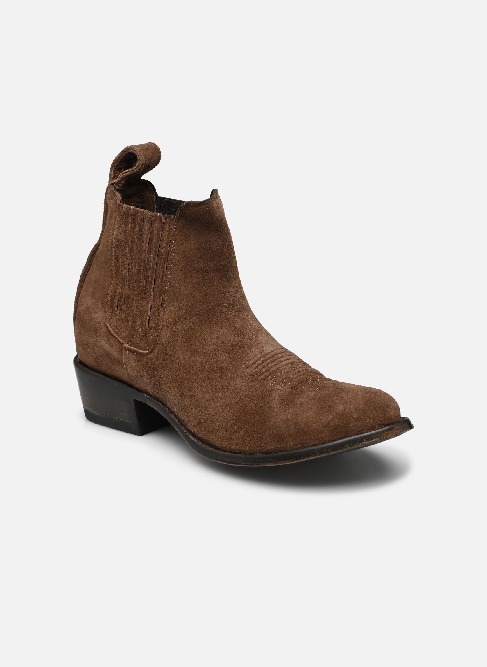Cowboy-Stiefeletten Estudio Bis damen braun Mexicana Cowboy-Stiefeletten Estudio Bis damen braun BROWN SUEDE