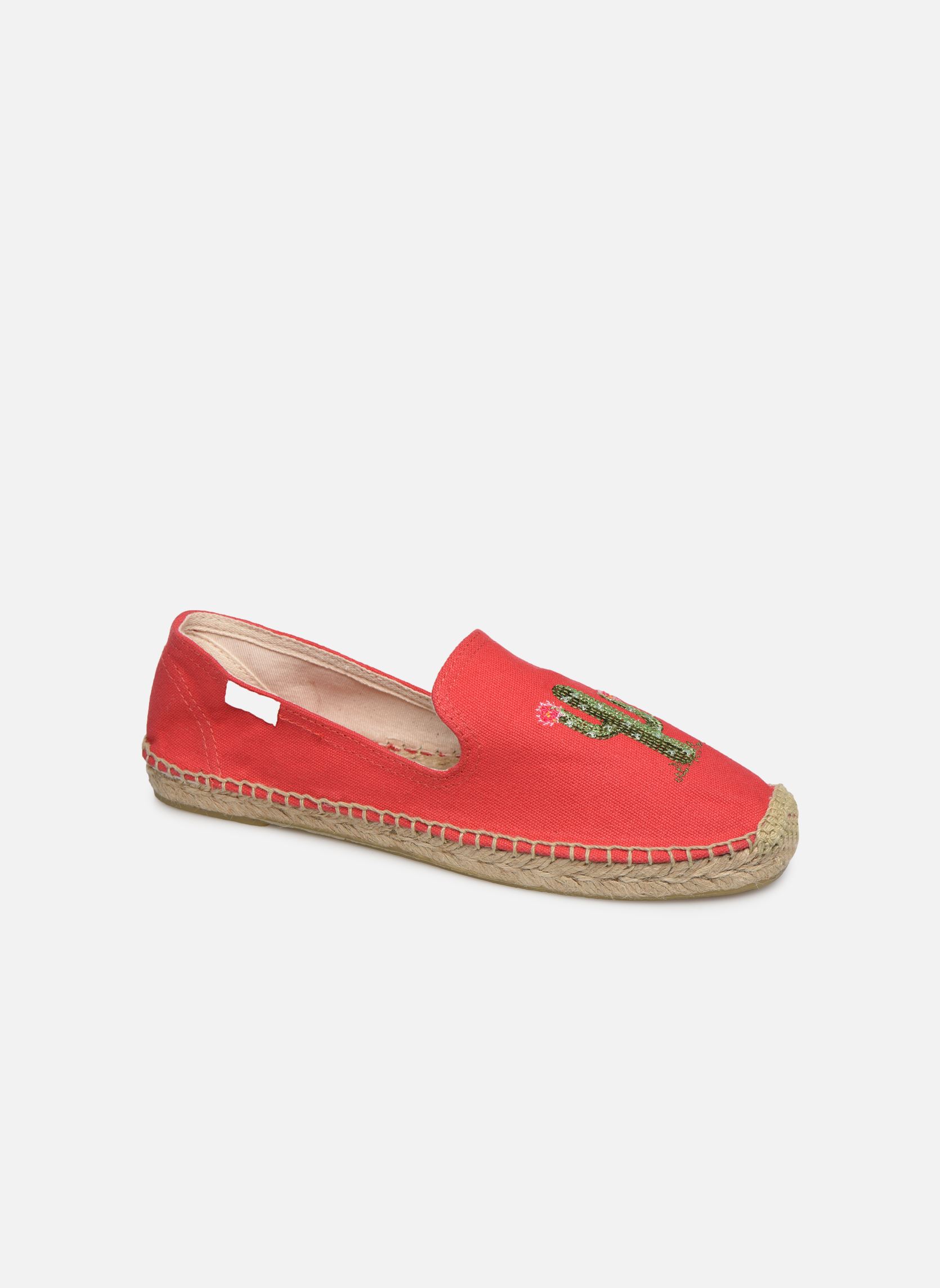 Espadrilles plates Ozzie Espadrille femme rouge Banana Moon Espadrilles plates Ozzie Espadrille femme rouge SHO19/OZZIE