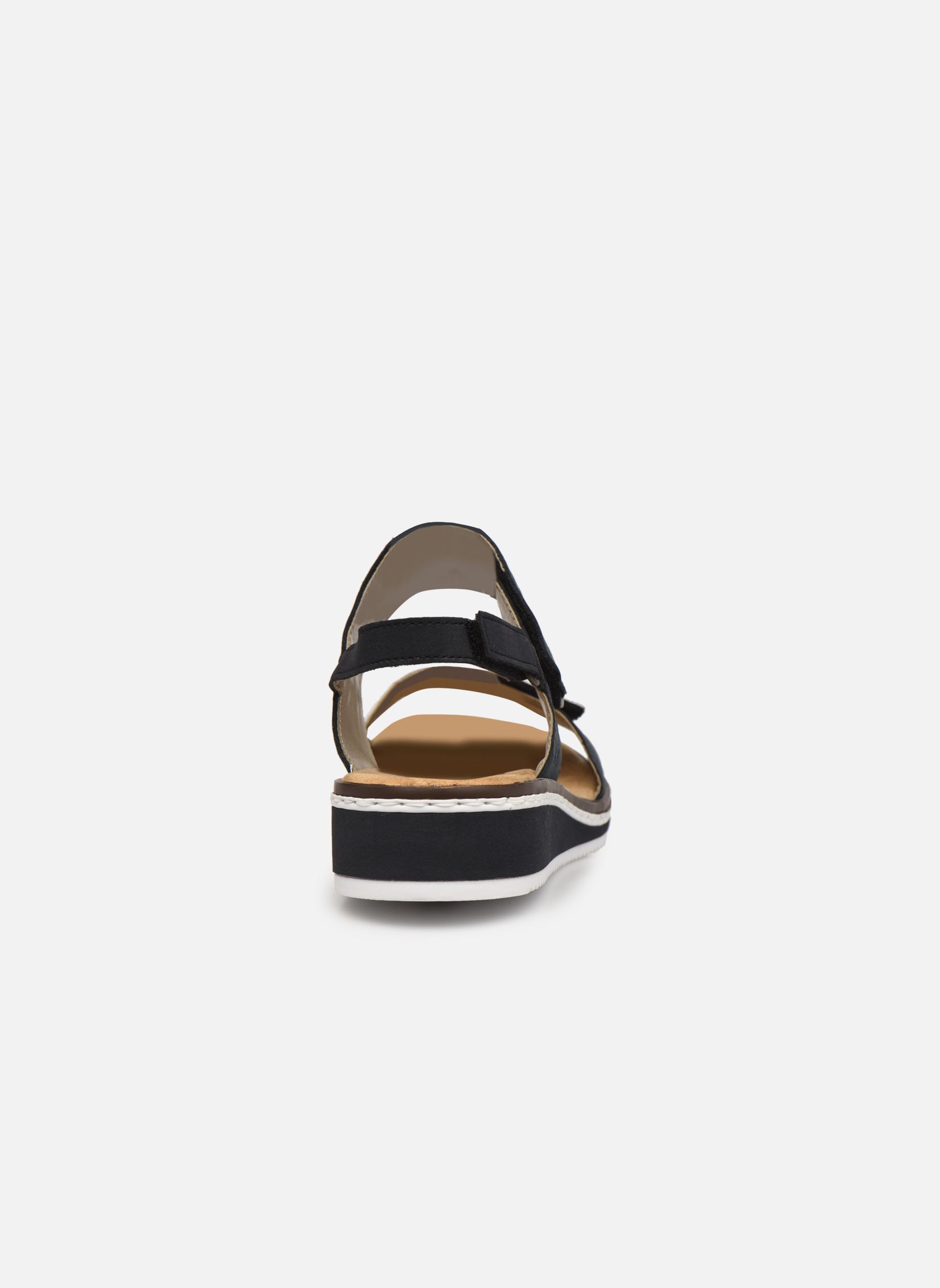 Sandalen Loly V36B9 dames blauw Rieker Sandalen Loly V36B9 dames blauw PAZFIK/SILBER/PAZIFIK