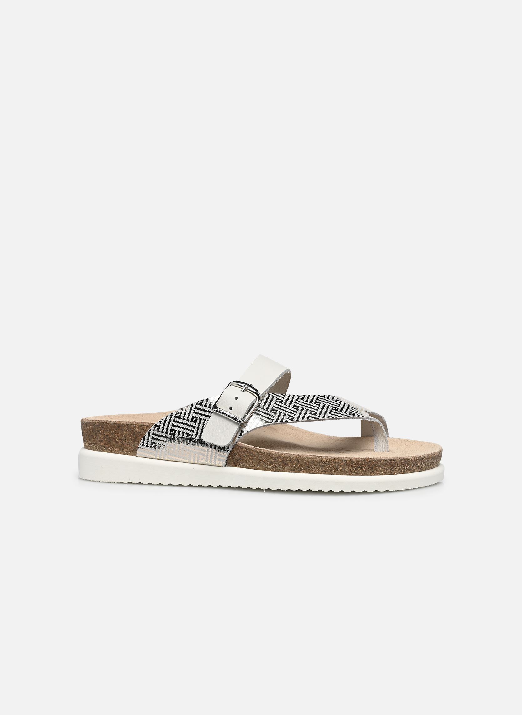 Muilen Helen Mix dames zilver Mephisto Muilen Helen Mix dames zilver SILVER N