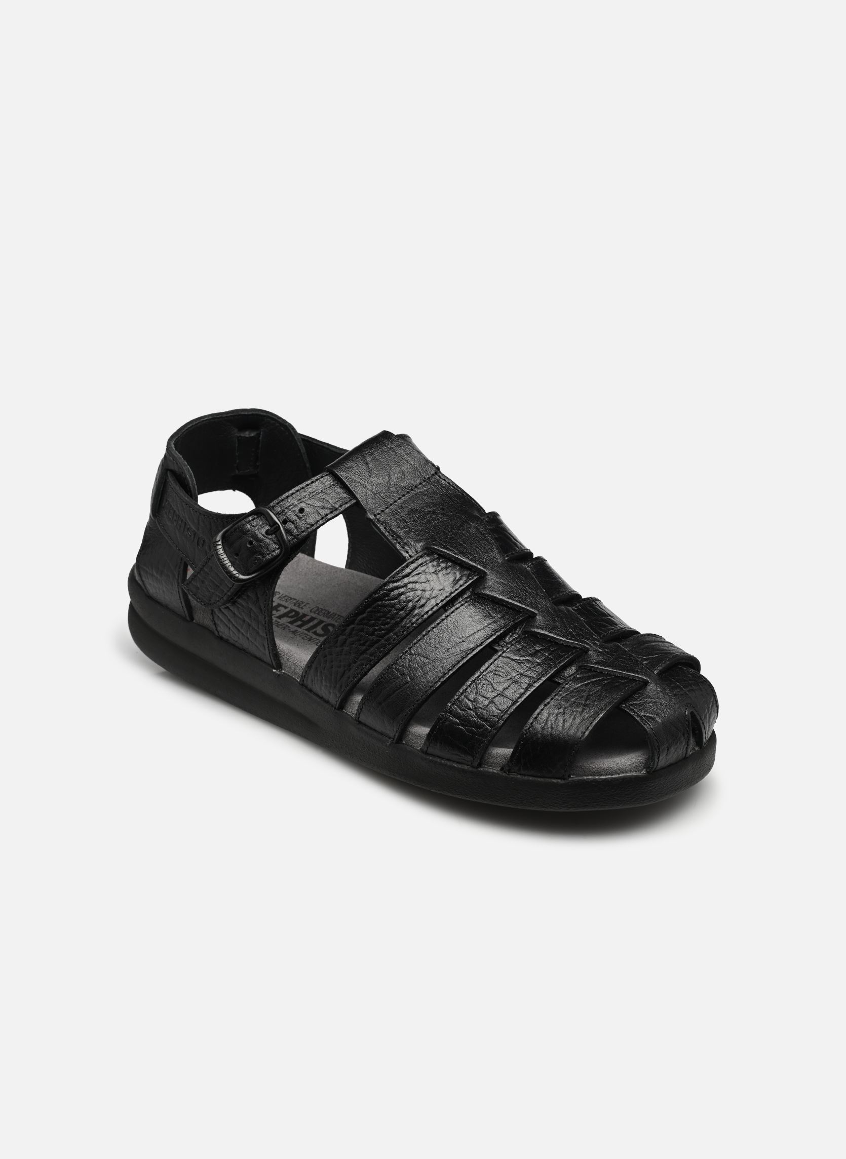 Sandalen und Pantoletten Sam herren schwarz Mephisto Sandalen und Pantoletten Sam herren schwarz BLACK 1
