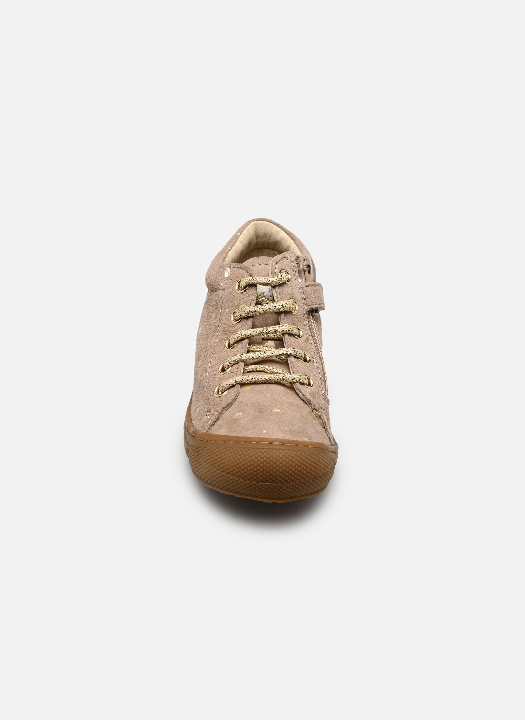Schuhe für die ersten Schritte Cocoon Zip mädchen rosa Naturino Schuhe für die ersten Schritte Cocoon Zip mädchen rosa SUEDE LOVE TAUPE