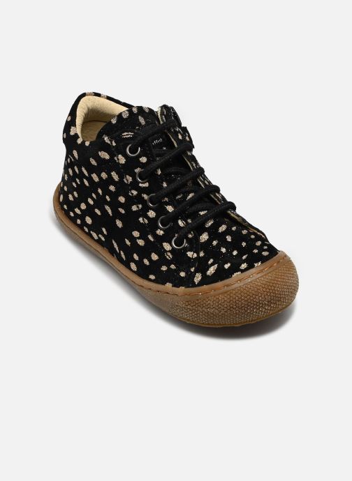 Naturino Schuhe für die ersten Schritte Cocoon Zip mädchen schwarz