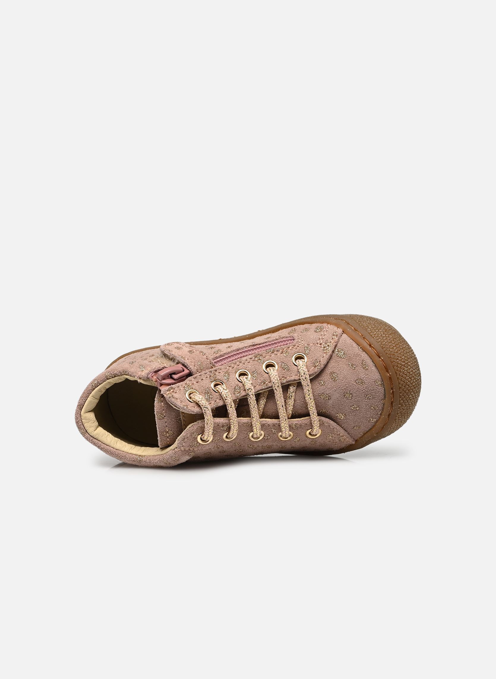 Schuhe für die ersten Schritte Cocoon Zip mädchen rosa Naturino Schuhe für die ersten Schritte Cocoon Zip mädchen rosa PR.CERBIATTO ROSE PLATINUM