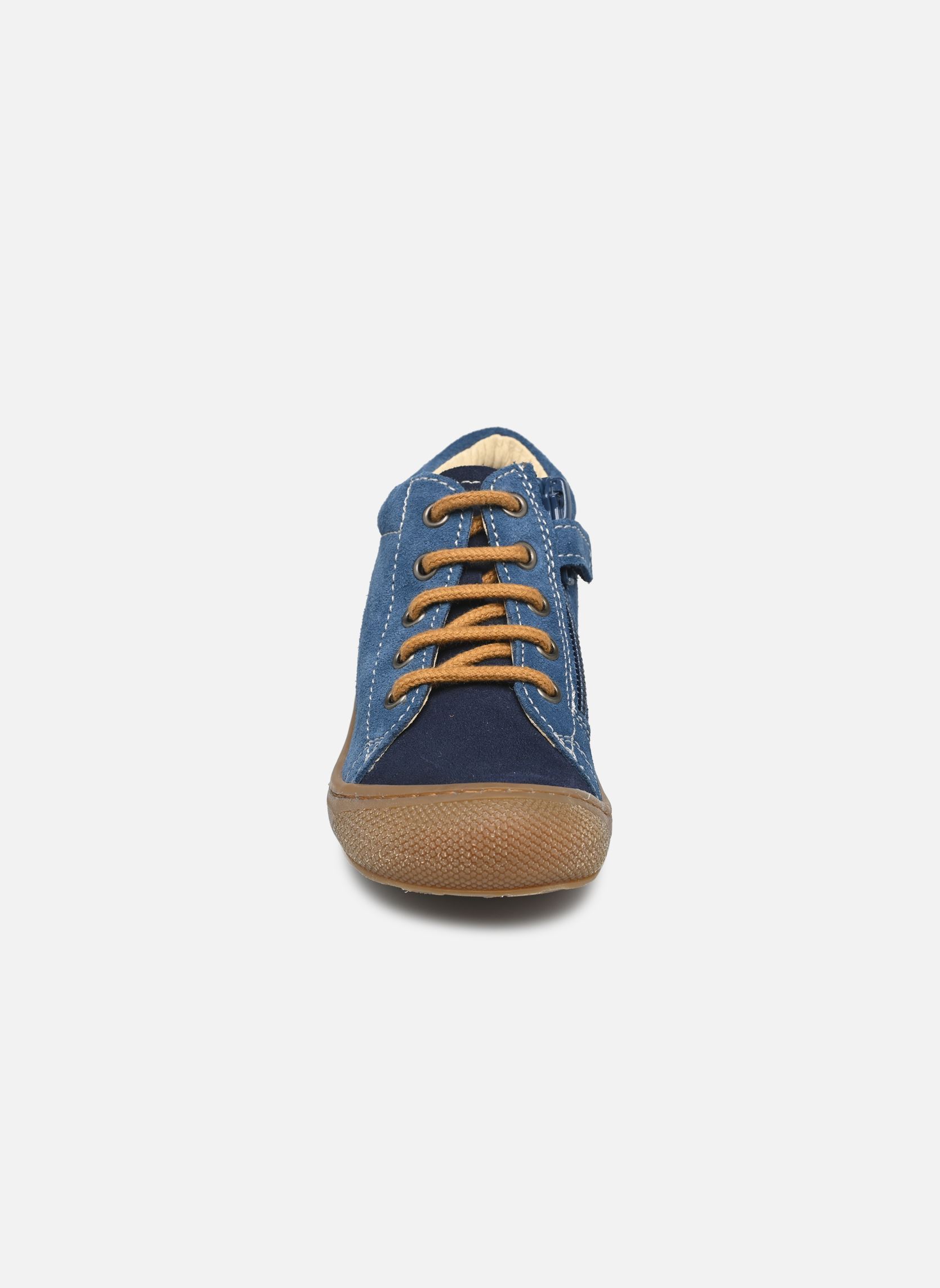 Zapatos de primeros pasos Cocoon Zip niño azul Naturino Zapatos de primeros pasos Cocoon Zip niño azul SUEDE NAVY INDIGO ZUCCA