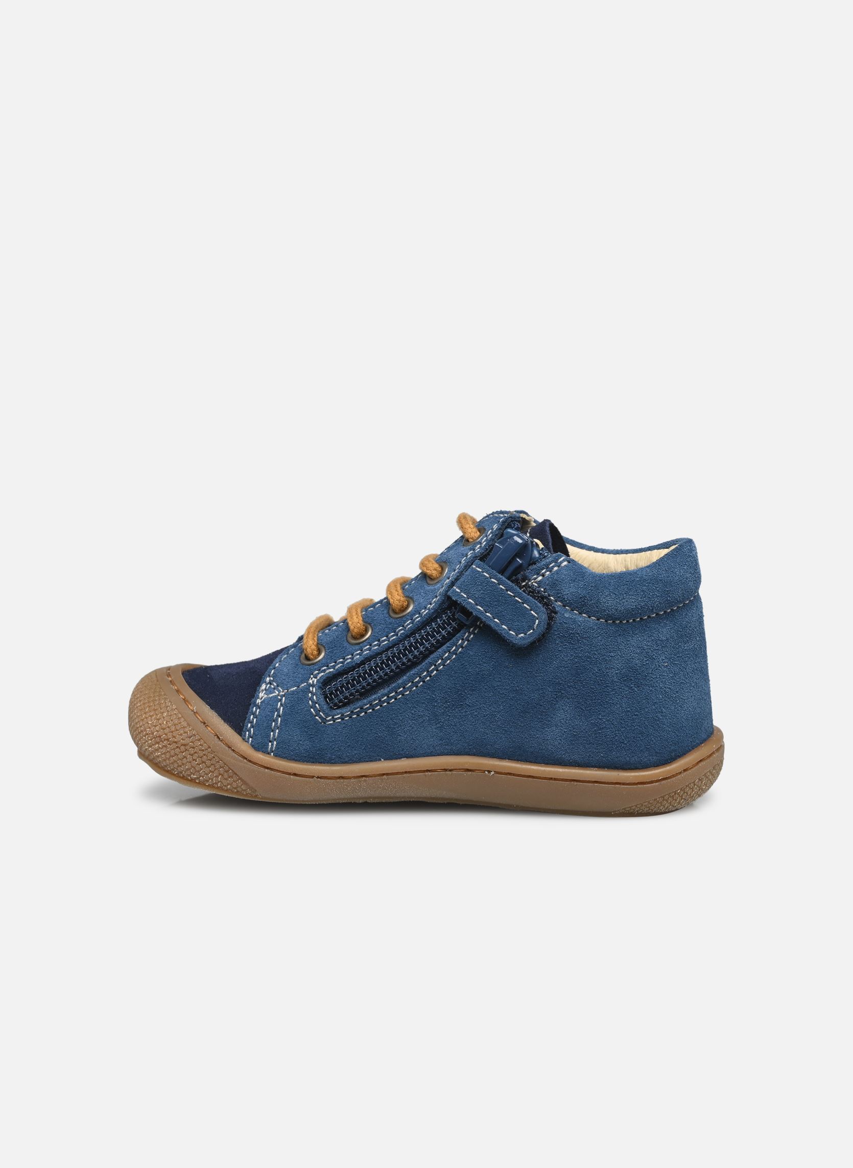 Zapatos de primeros pasos Cocoon Zip niño azul Naturino Zapatos de primeros pasos Cocoon Zip niño azul SUEDE NAVY INDIGO ZUCCA