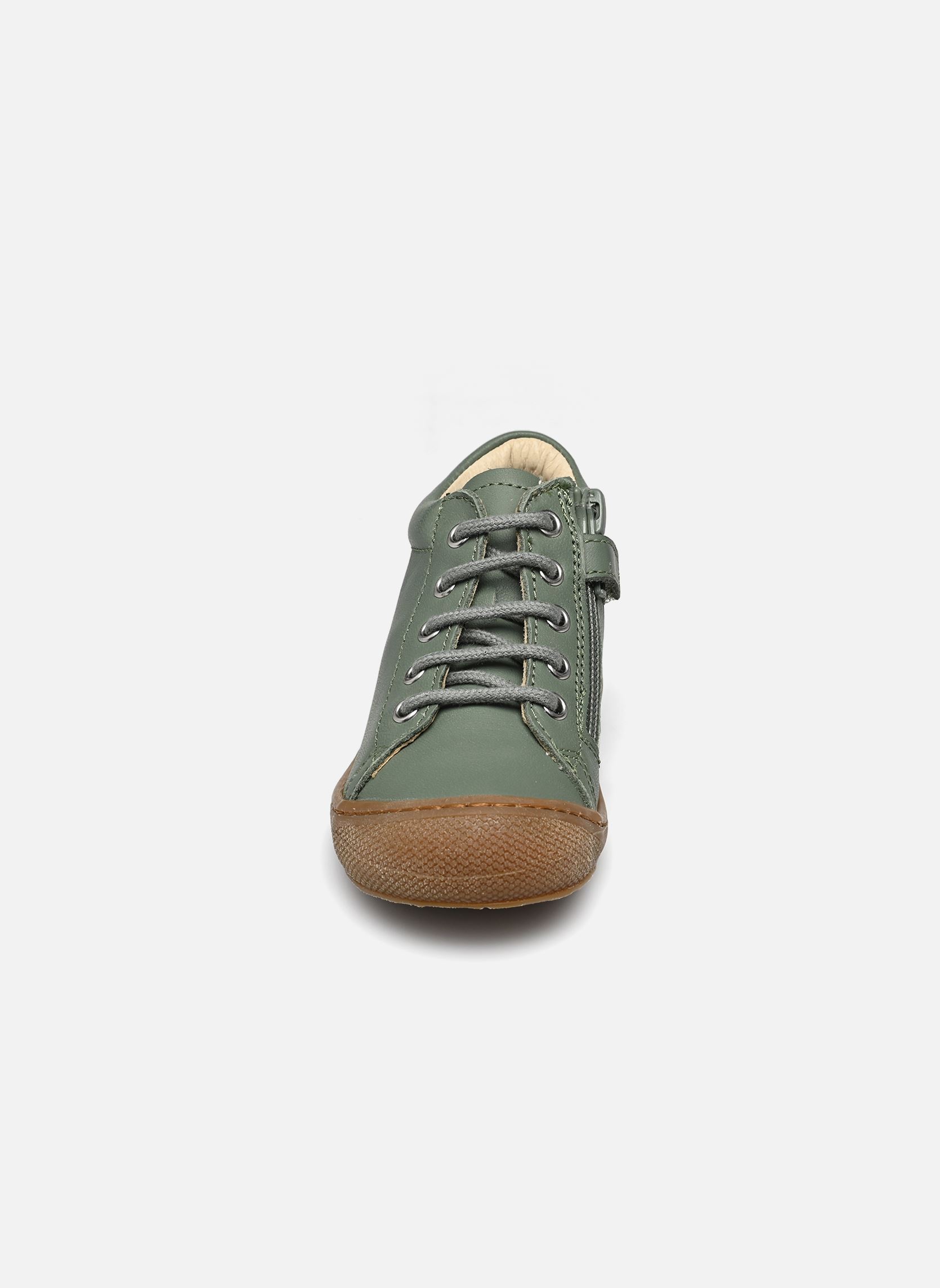 Babyschoenen Cocoon Zip jongens groen Naturino Babyschoenen Cocoon Zip jongens groen NAPPA SPAZZ SOLE HONEY SAGE