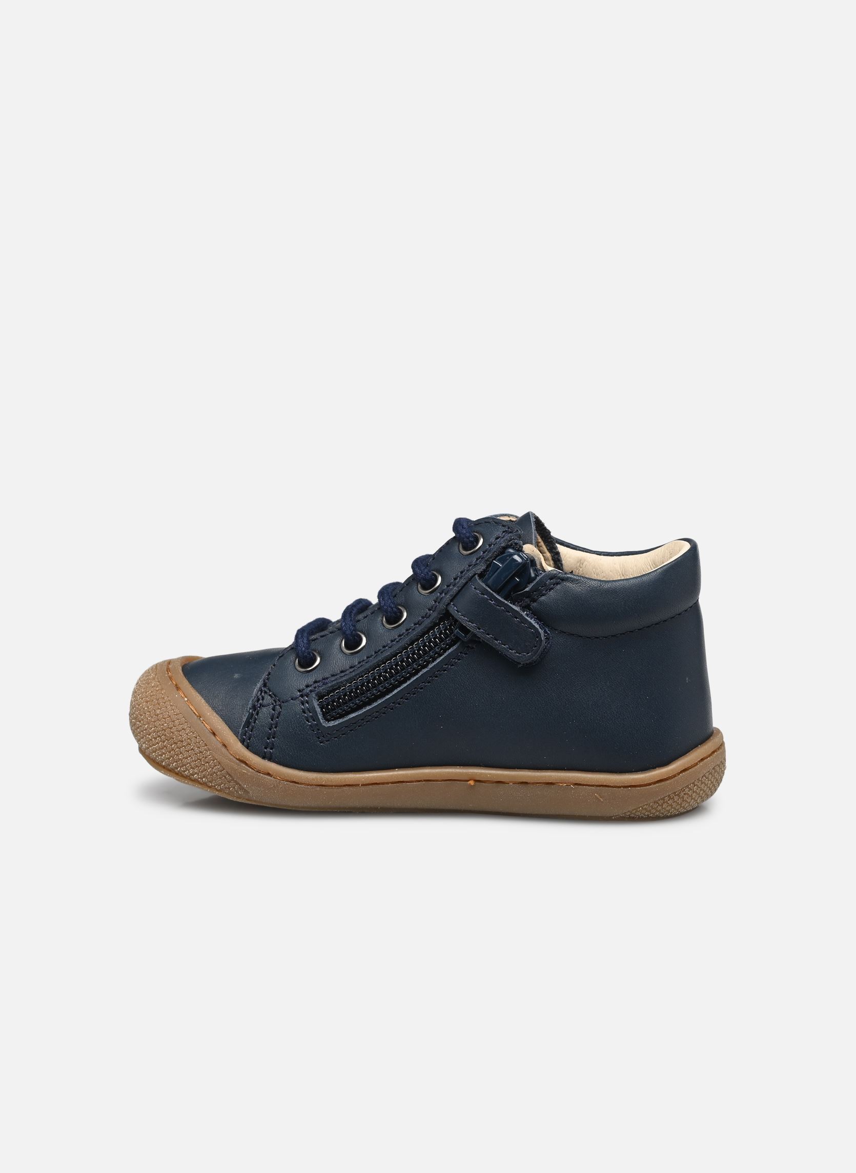 Babyschoenen Cocoon Zip jongens blauw Naturino Babyschoenen Cocoon Zip jongens blauw NAPPA SPAZZ.SOLE HONEY NAVY