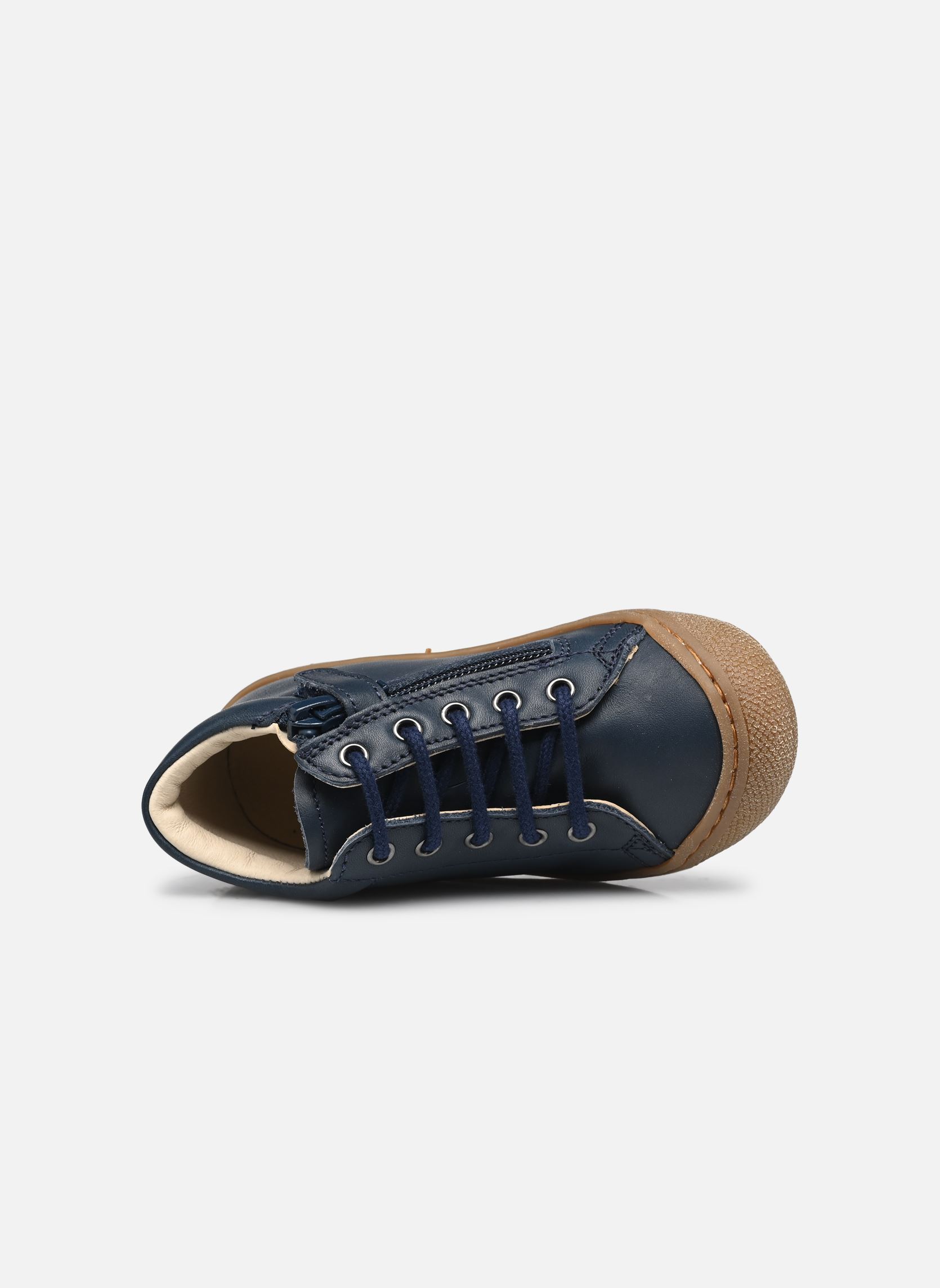 Babyschoenen Cocoon Zip jongens blauw Naturino Babyschoenen Cocoon Zip jongens blauw NAPPA SPAZZ.SOLE HONEY NAVY
