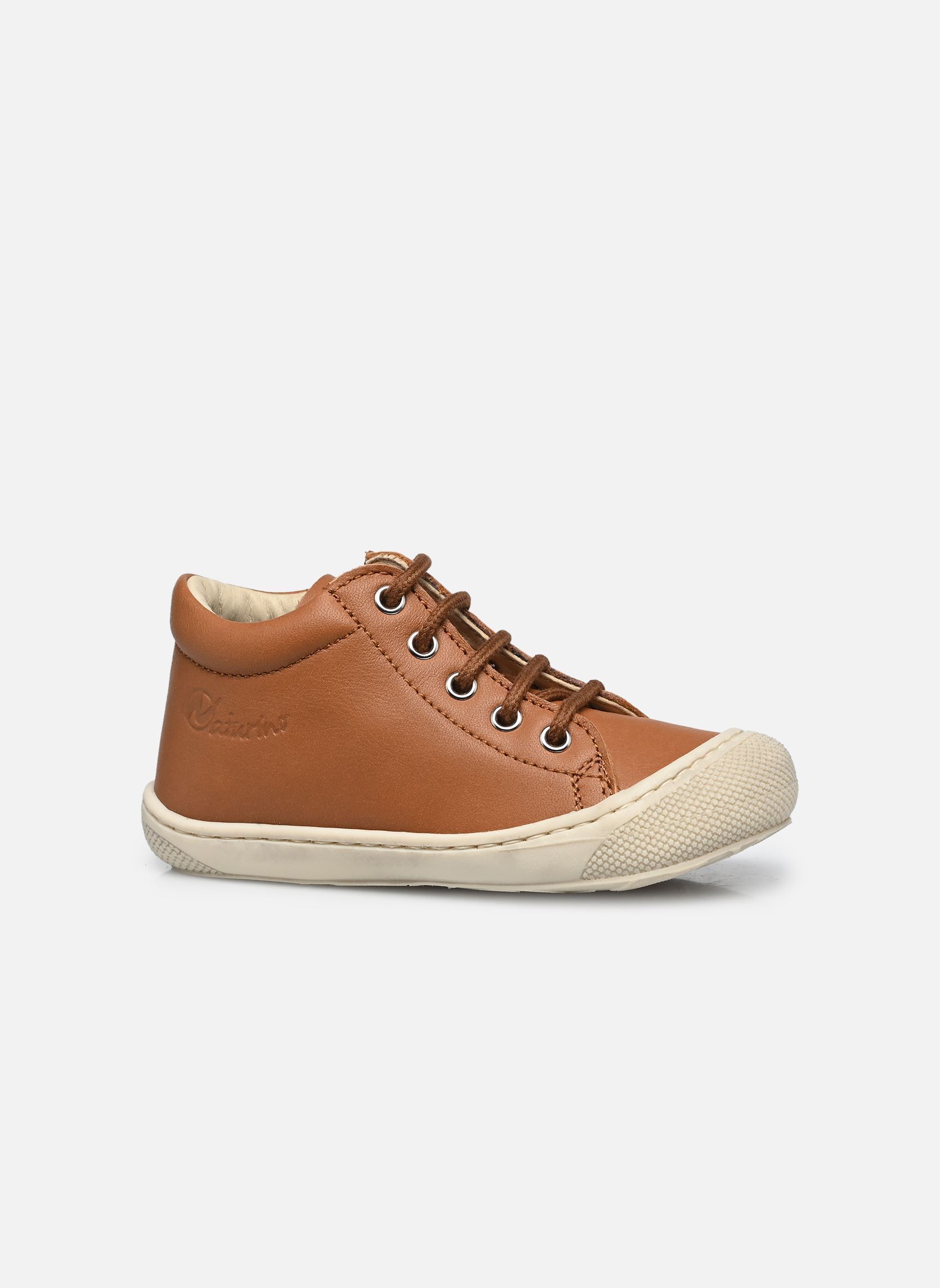 Schuhe für die ersten Schritte Cocoon Zip jungen braun Naturino Schuhe für die ersten Schritte Cocoon Zip jungen braun NAPPA SPAZZ.SOLE BONE COGNAC