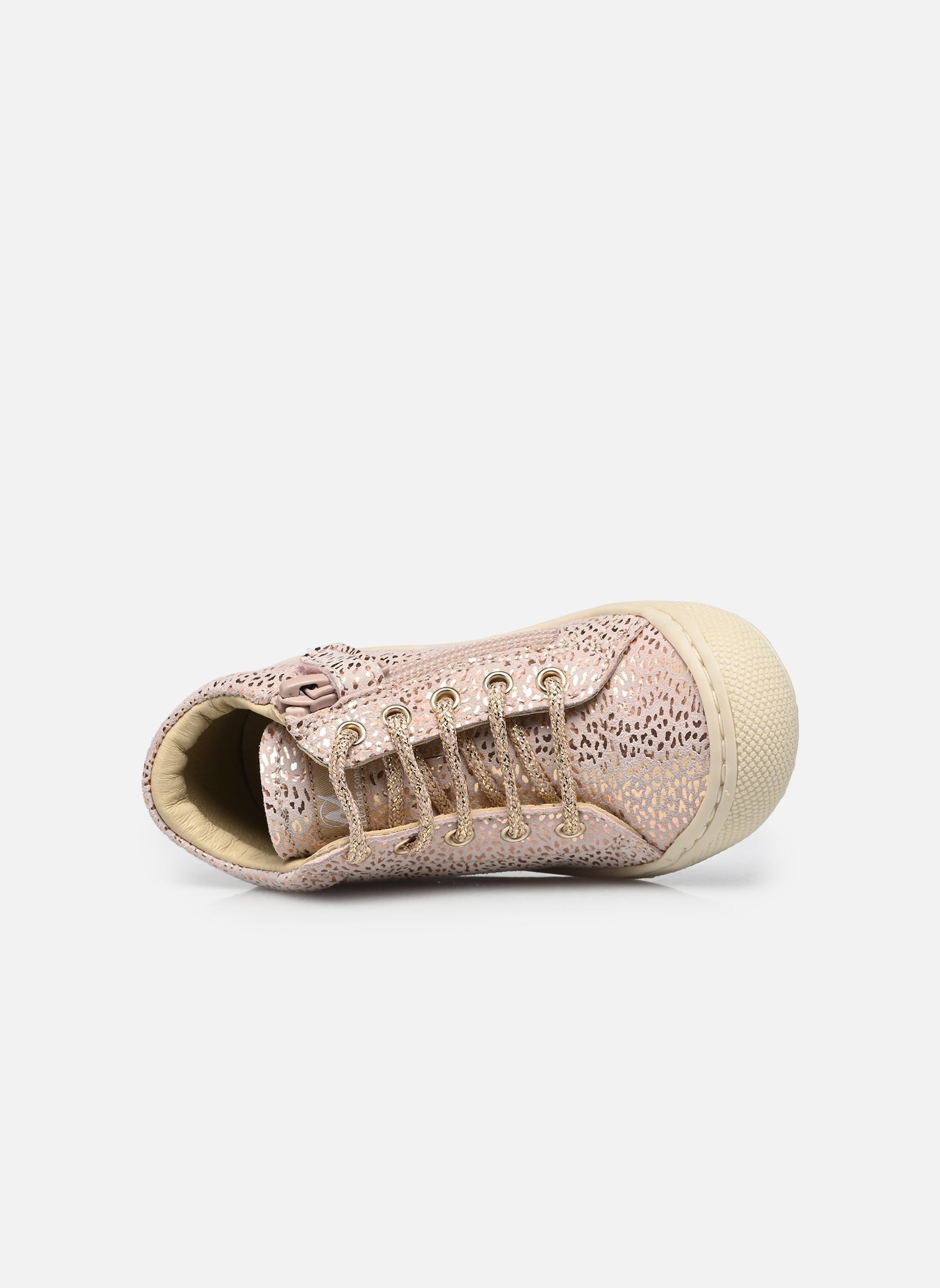 Babyschoenen Cocoon Zip meisjes roze Naturino Babyschoenen Cocoon Zip meisjes roze SUEDE SOLE BONE SAVAGE CIPRIA