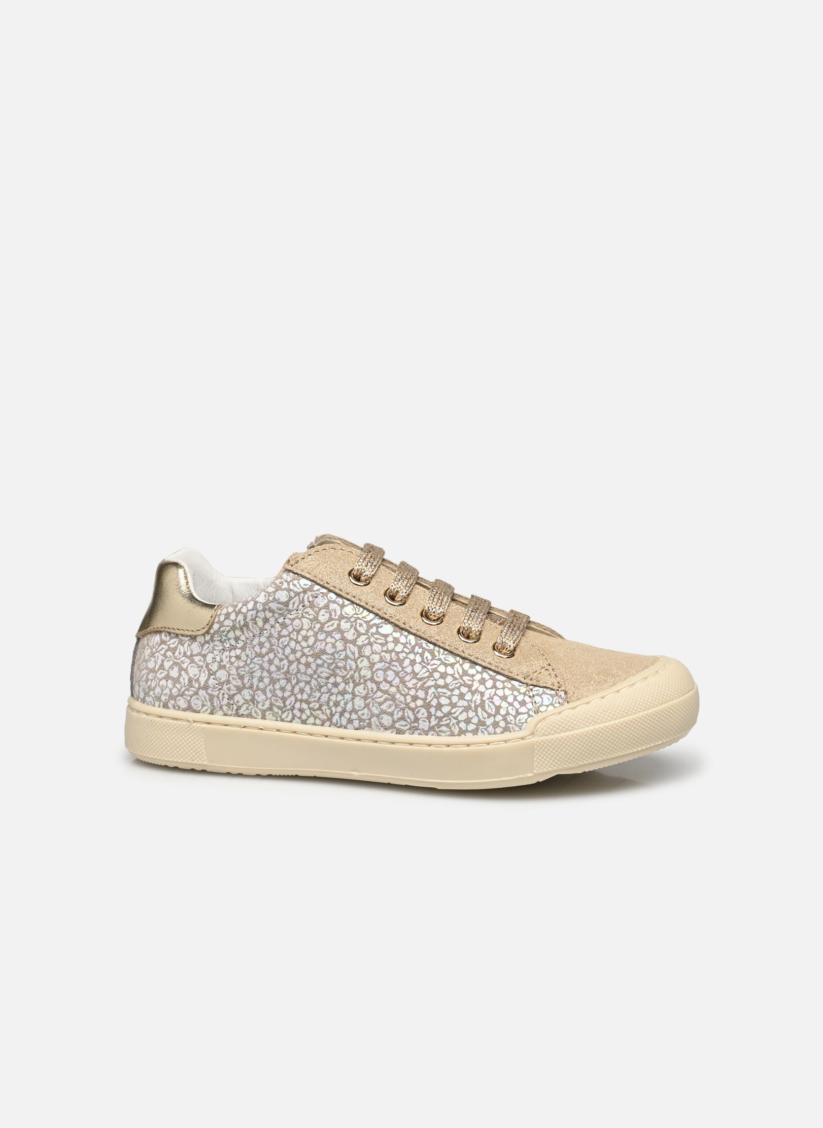 Niedrige Sneaker Eindhoven Zip mädchen beige Naturino Niedrige Sneaker Eindhoven Zip mädchen beige SUEDE GLITTER SUEDE LAWN MET P
