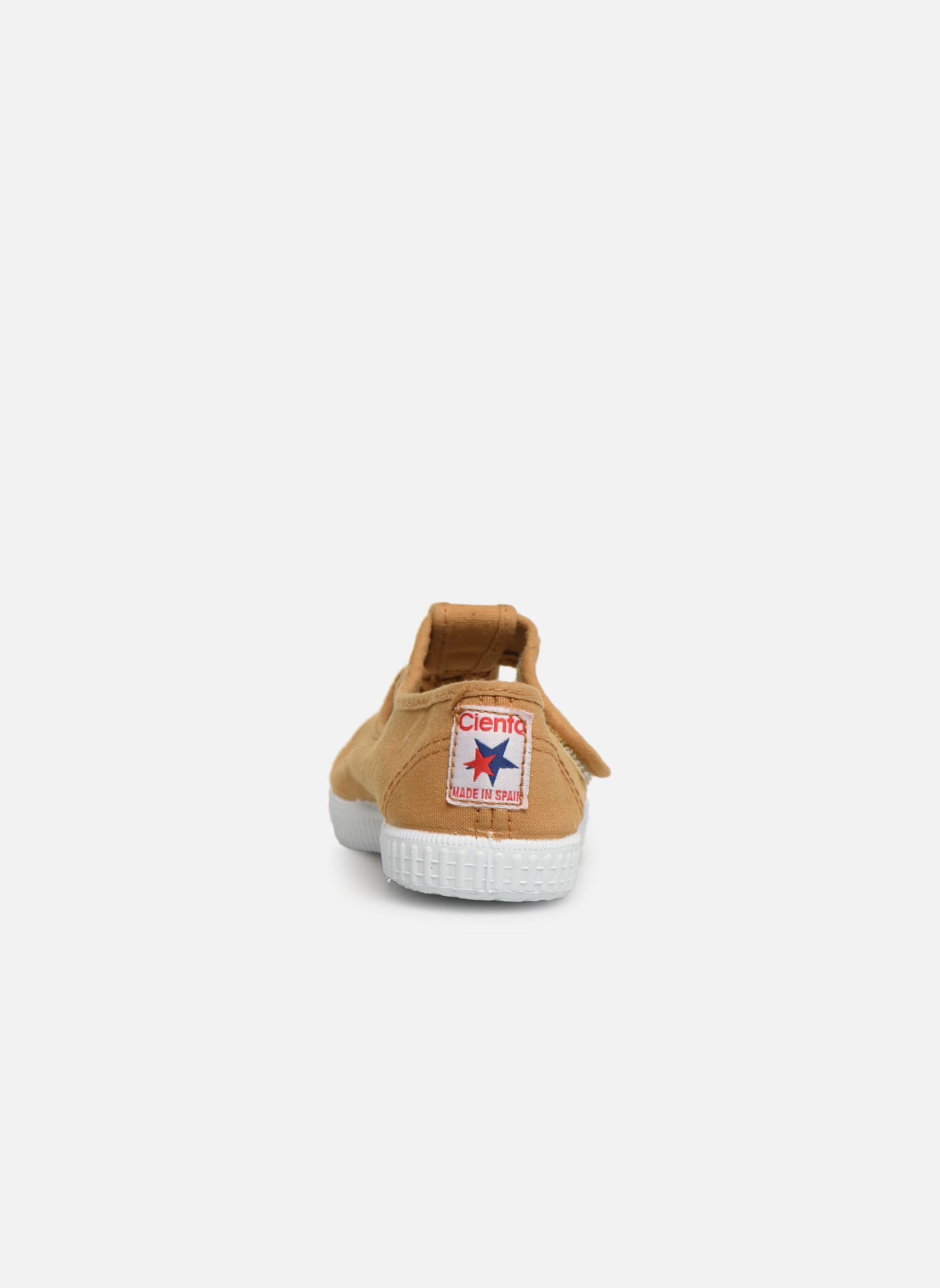 Niedrige Sneaker Pilou braun Cienta Niedrige Sneaker Pilou braun CAÑA-99753