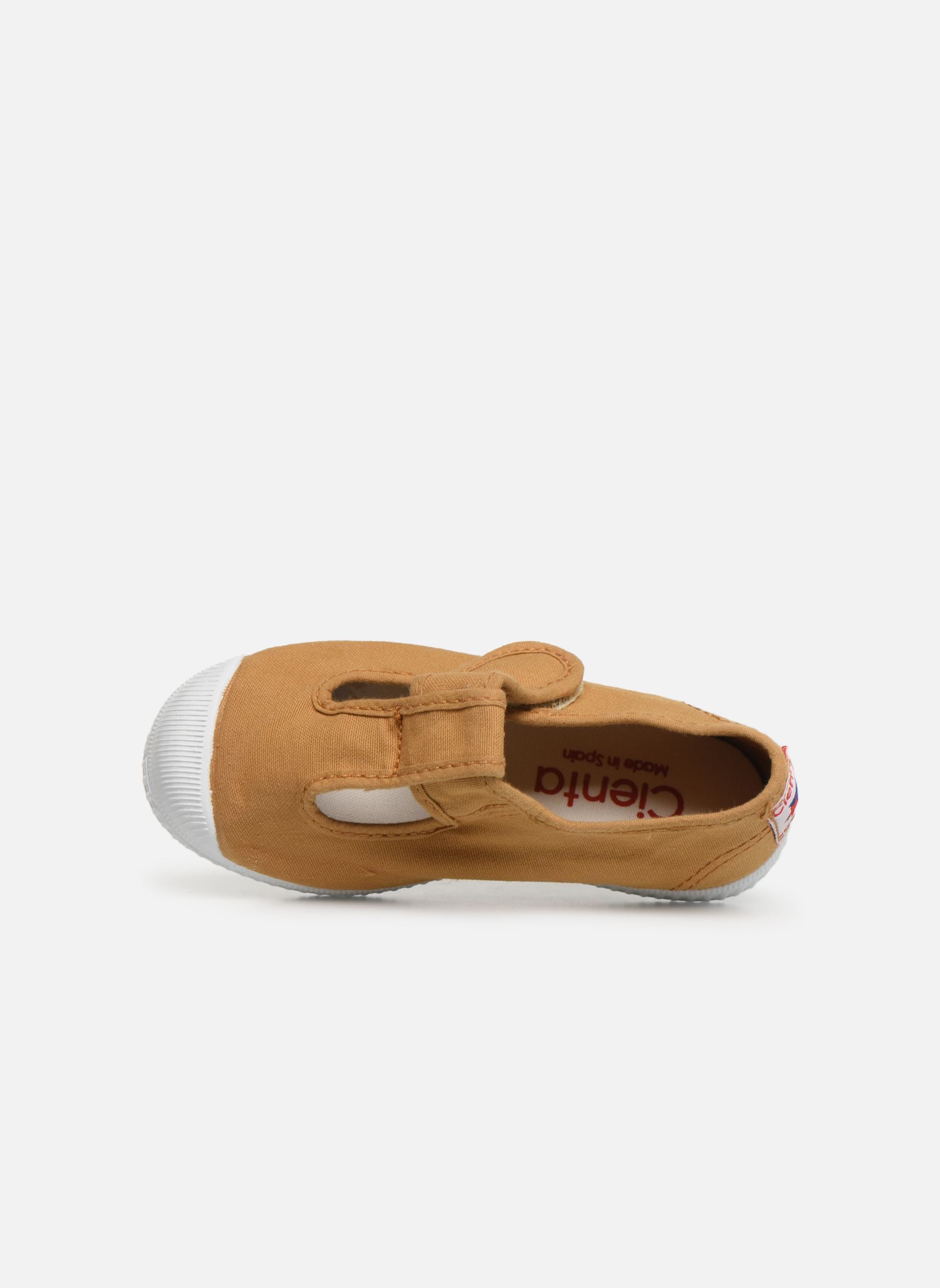 Niedrige Sneaker Pilou braun Cienta Niedrige Sneaker Pilou braun CAÑA-99753