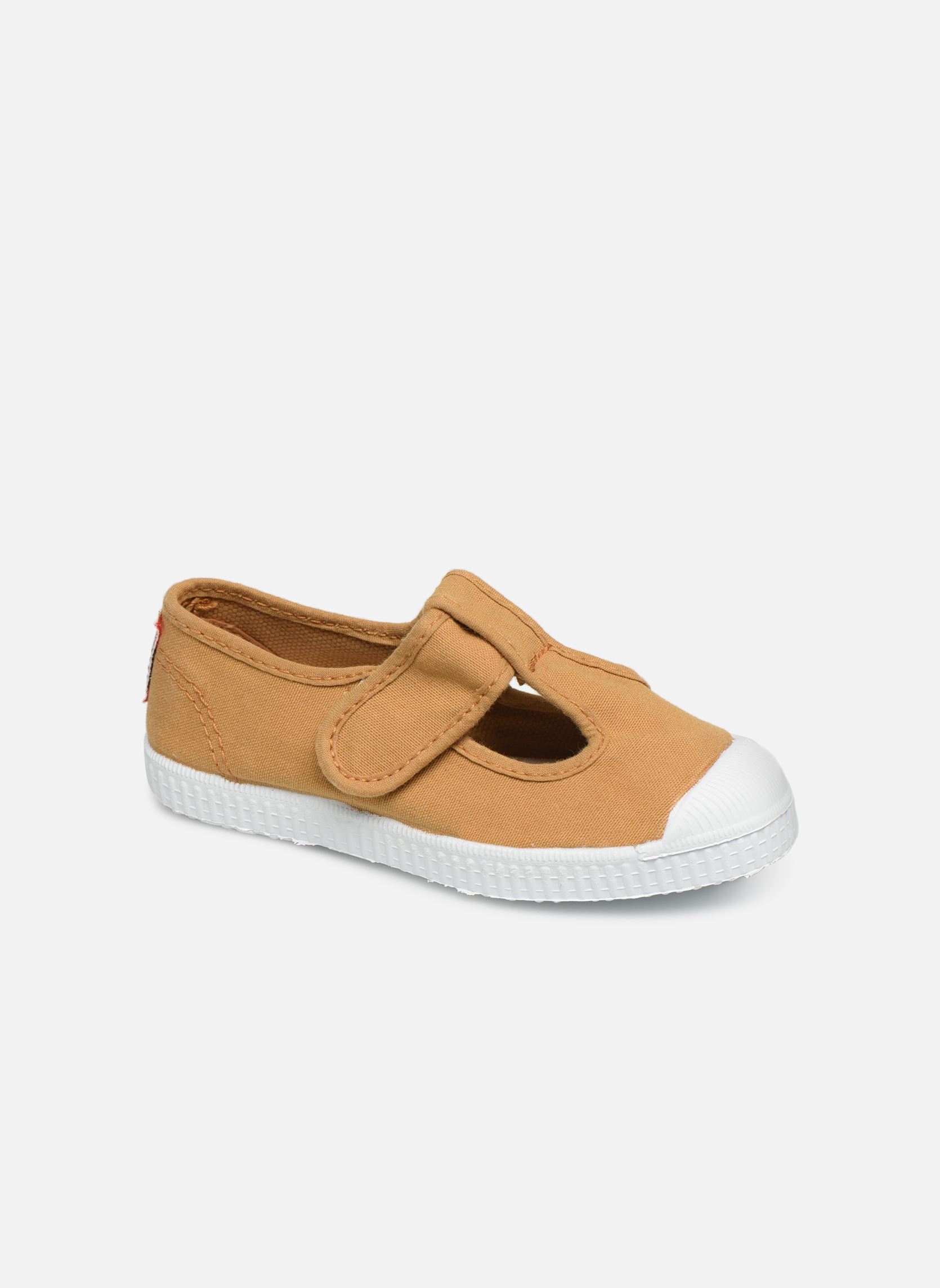 Niedrige Sneaker Pilou braun Cienta Niedrige Sneaker Pilou braun CAÑA-99753