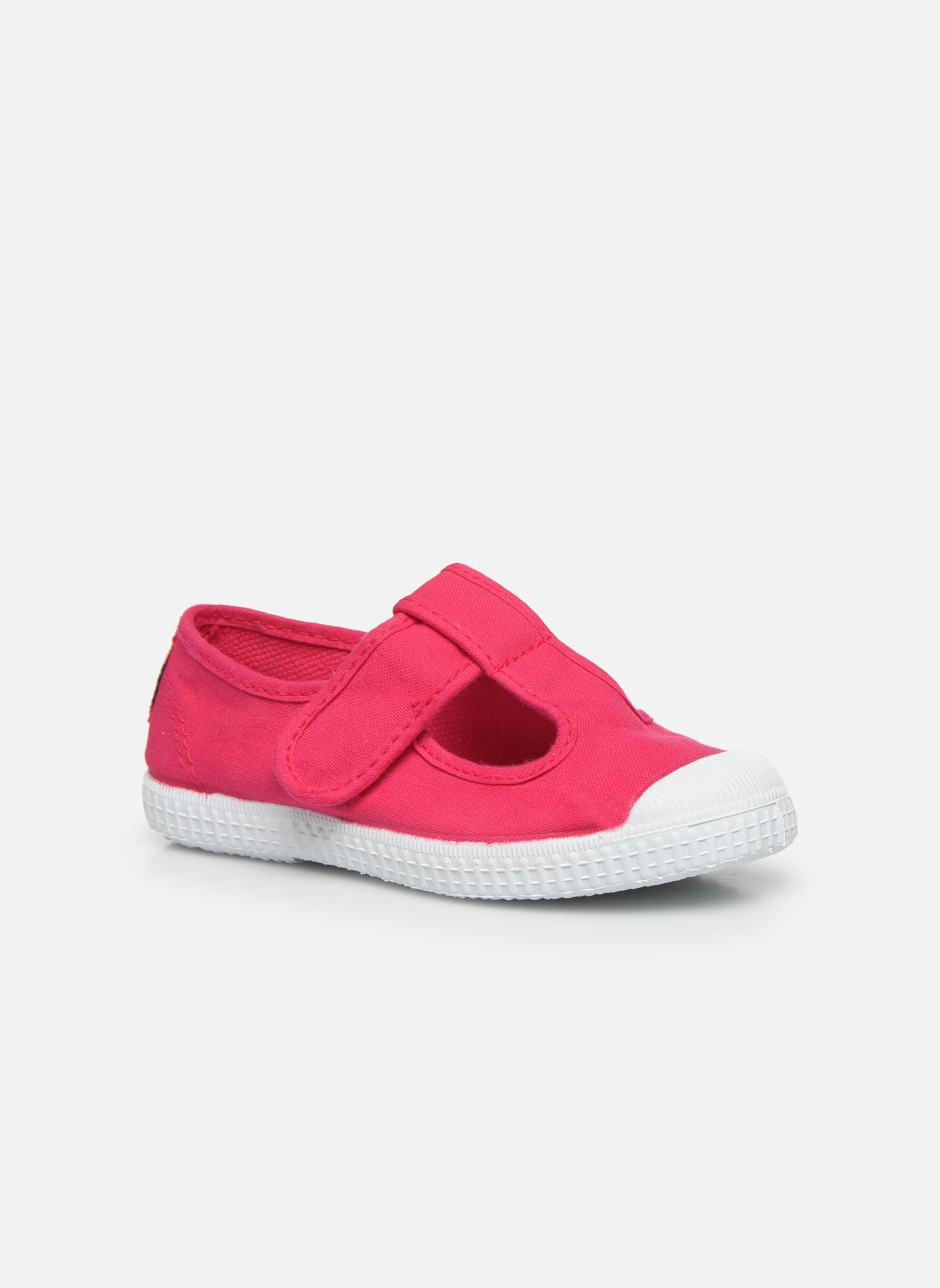 Baskets basses Pilou rose Cienta Baskets basses Pilou rose FUCSIA
