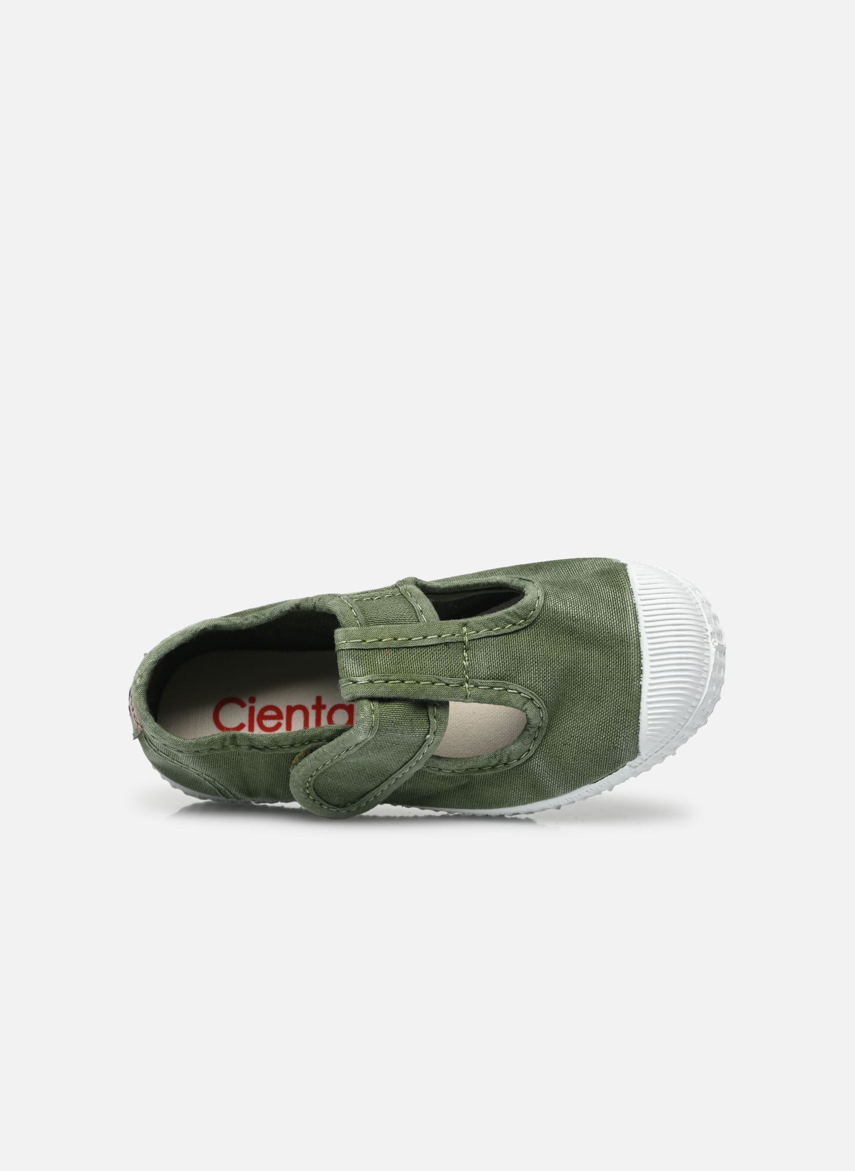 Niedrige Sneaker Pilou grün Cienta Niedrige Sneaker Pilou grün OLIVIA ENZ