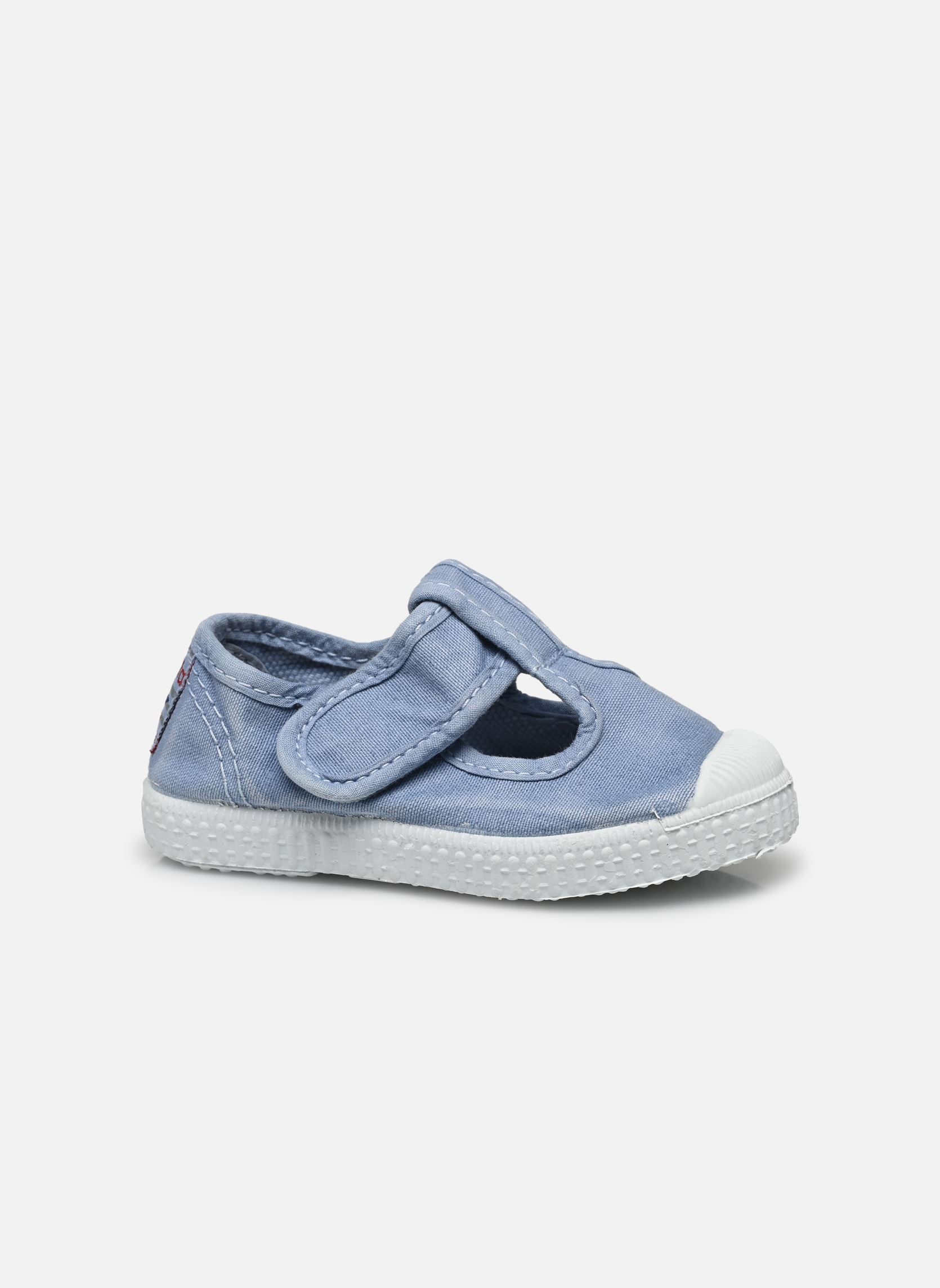 Niedrige Sneaker Pilou blau Cienta Niedrige Sneaker Pilou blau AIR BLUE ENZ