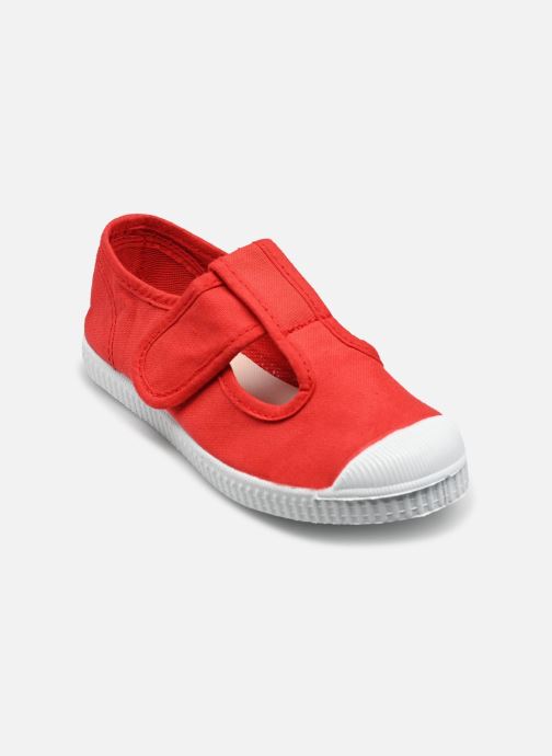 Cienta Niedrige Sneaker Pilou rot