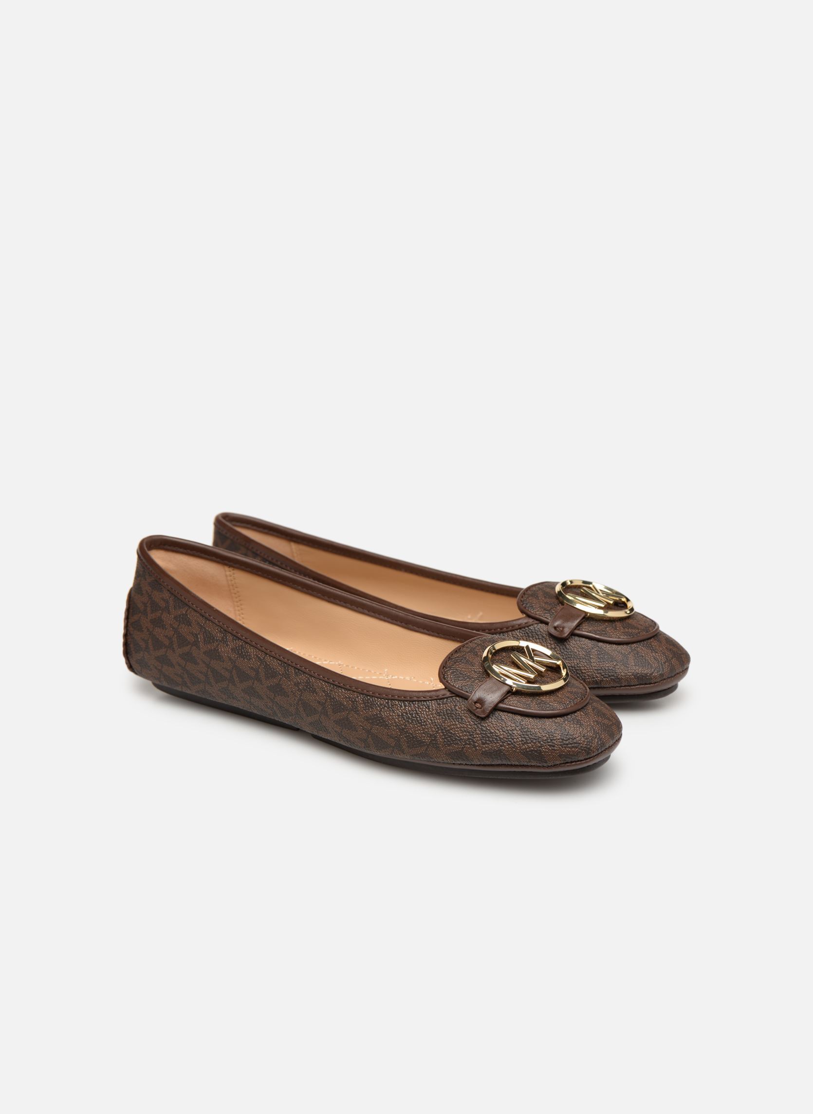 Bailarinas clásicas Lillie Moc mujer marrón Michael Michael Kors Bailarinas clásicas Lillie Moc mujer marrón Brown Logo