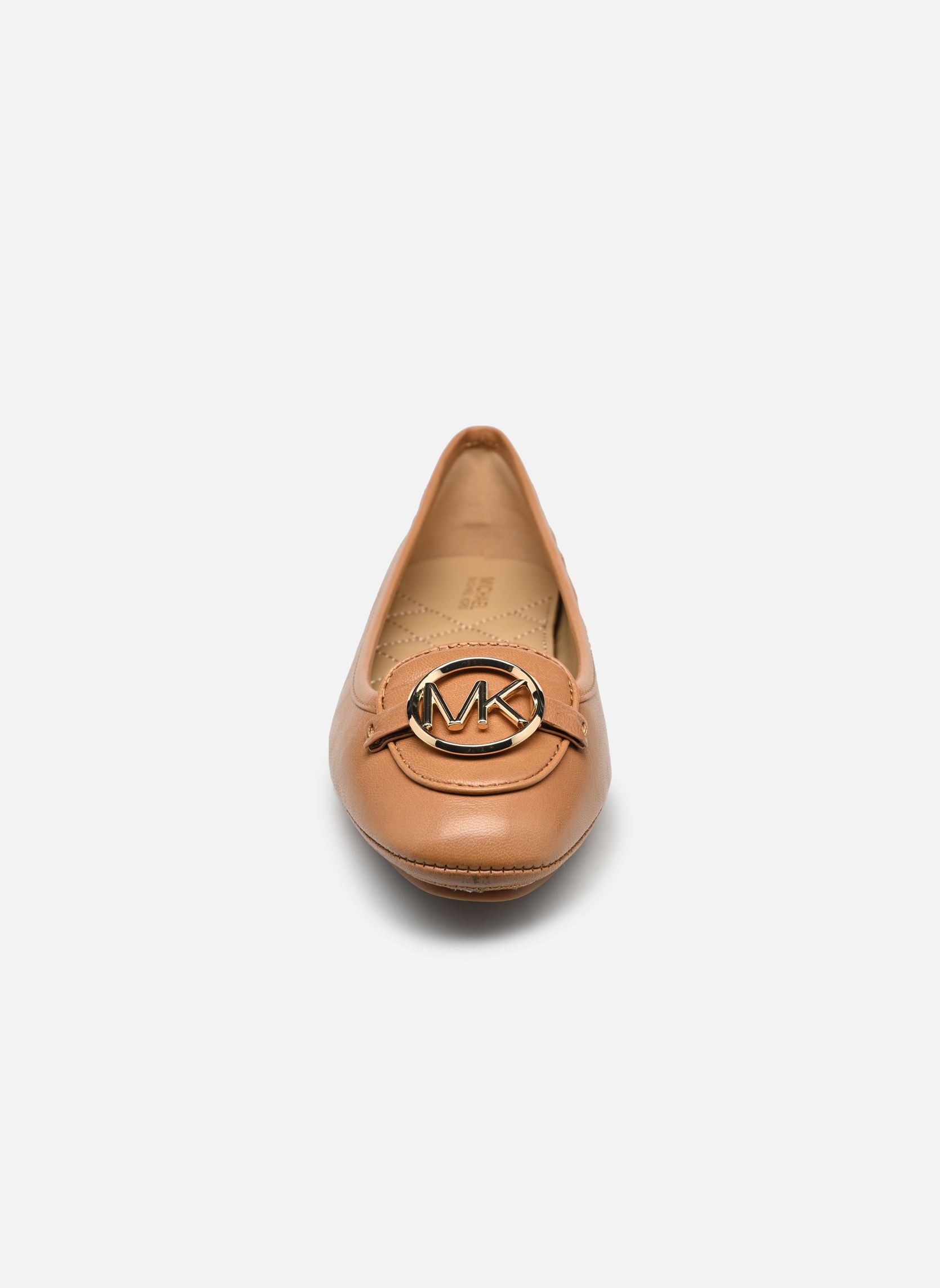 Ballerines classiques Lillie Moc femme beige Michael Michael Kors Ballerines classiques Lillie Moc femme beige Pale Peanut
