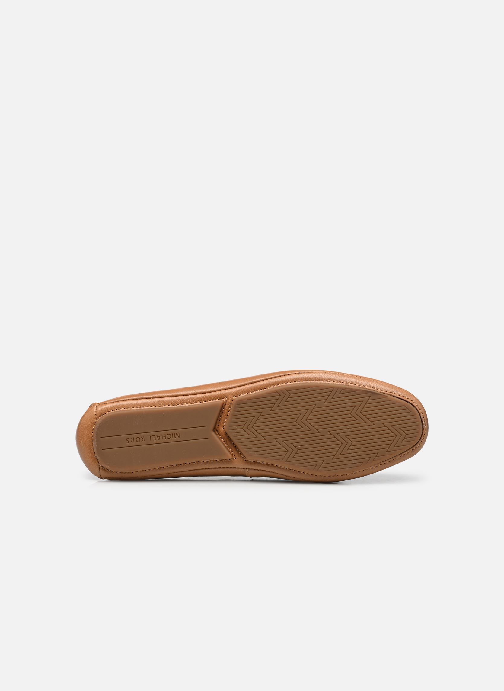Ballerines classiques Lillie Moc femme beige Michael Michael Kors Ballerines classiques Lillie Moc femme beige Pale Peanut