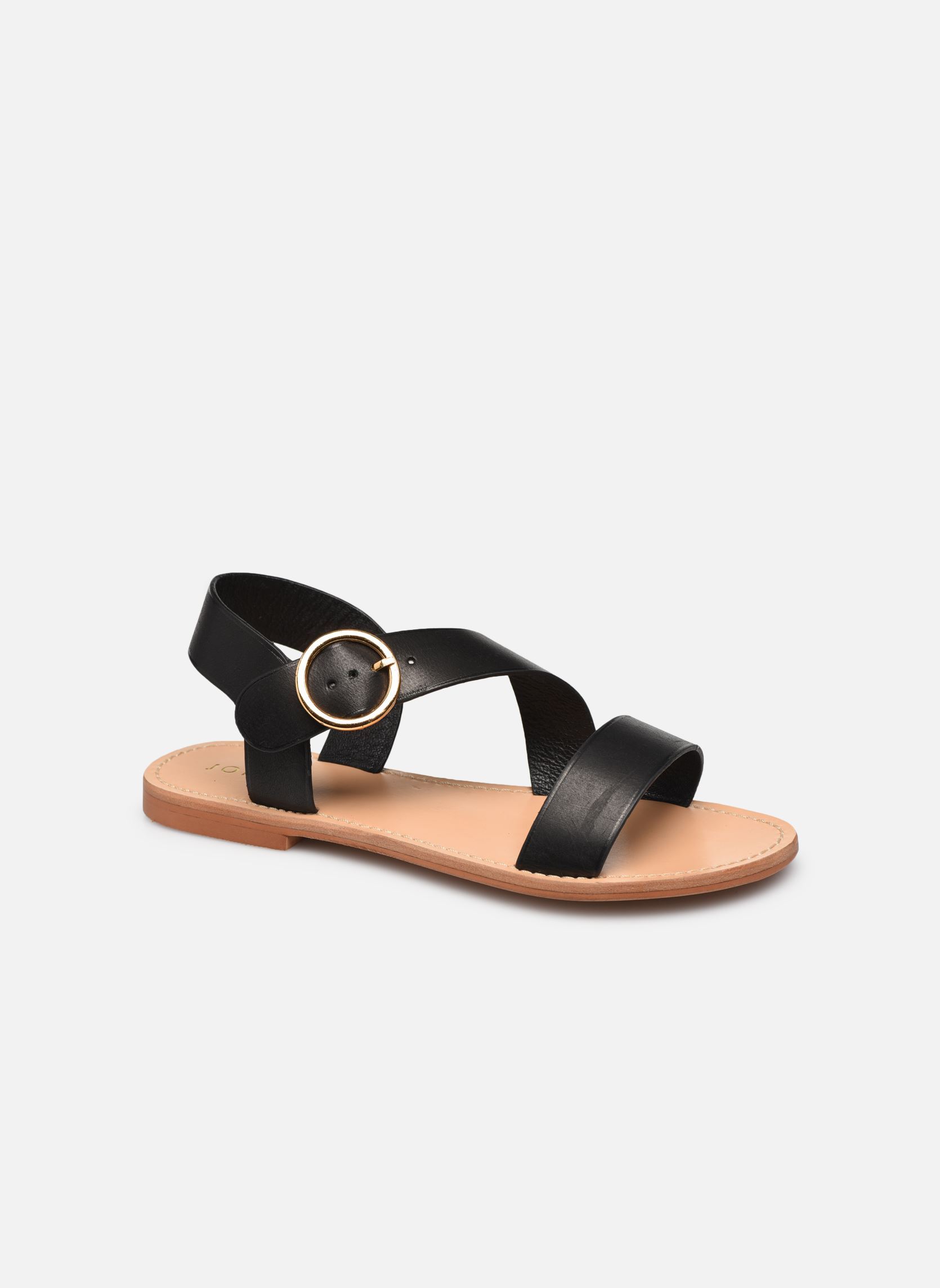 Sandalen WABLO damen schwarz Jonak Sandalen WABLO damen schwarz Cuir noir