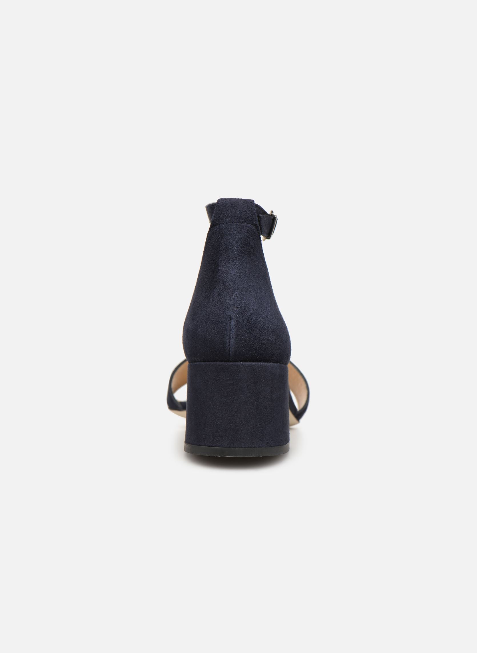 Sandales VERDI femme bleu Jonak Sandales VERDI femme bleu Velours Marine