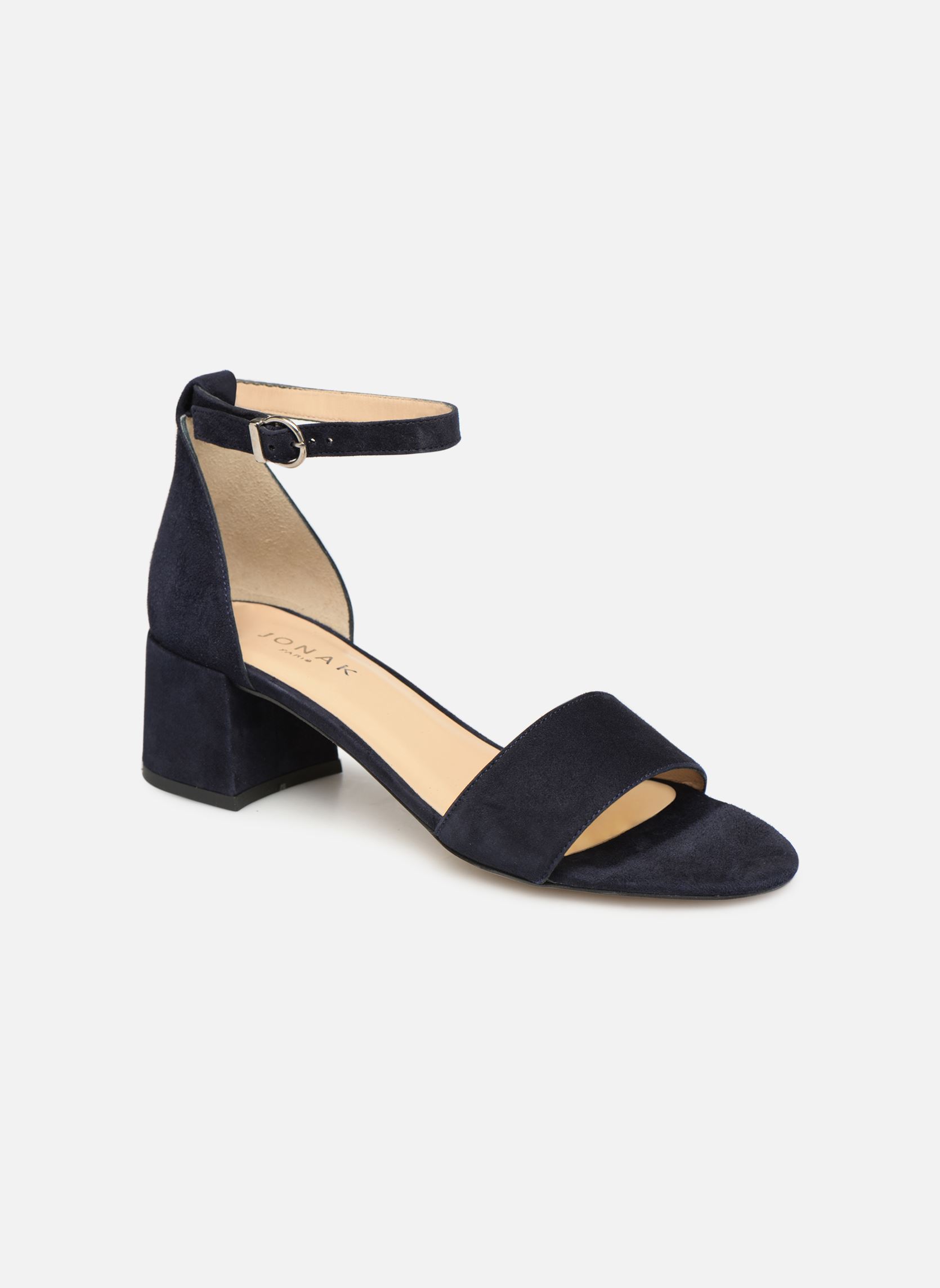 Sandales VERDI femme bleu Jonak Sandales VERDI femme bleu Velours Marine