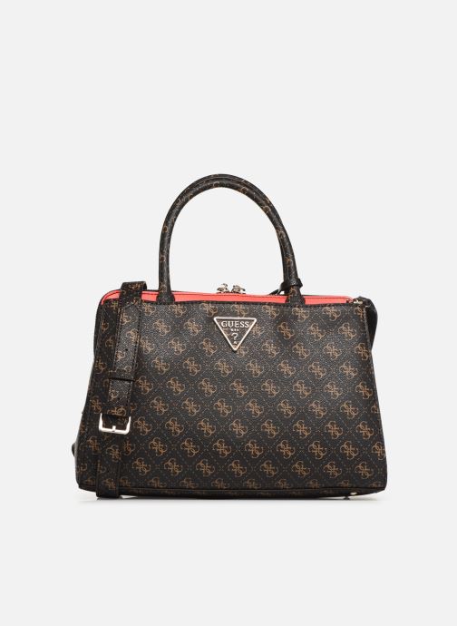 Guess MADDY GIRLFRIEND SATCHEL (Marrone) - Borse chez Sarenza (357668)