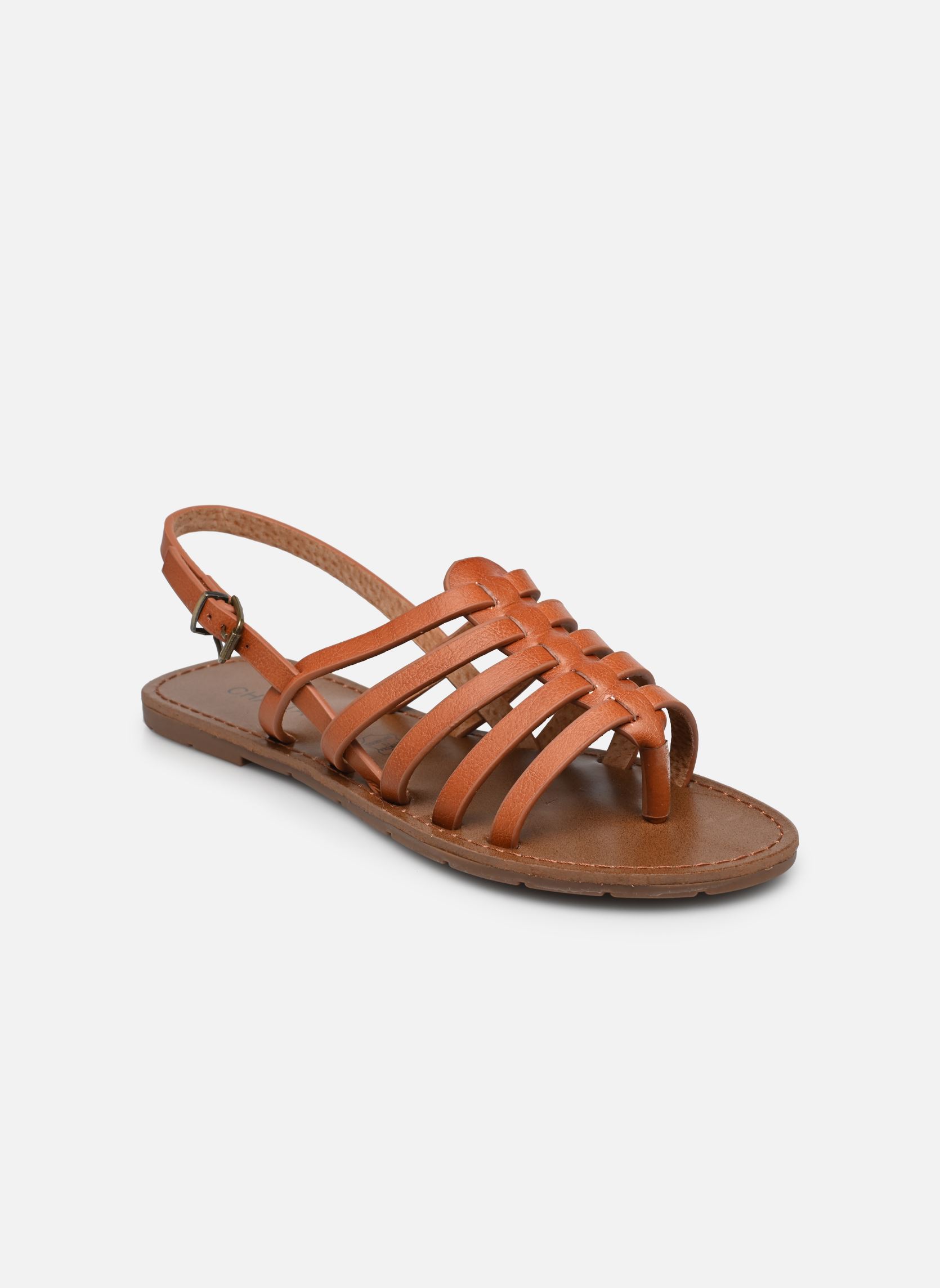 Sandalen SHIRLEY dames bruin Chattawak Sandalen SHIRLEY dames bruin Tan