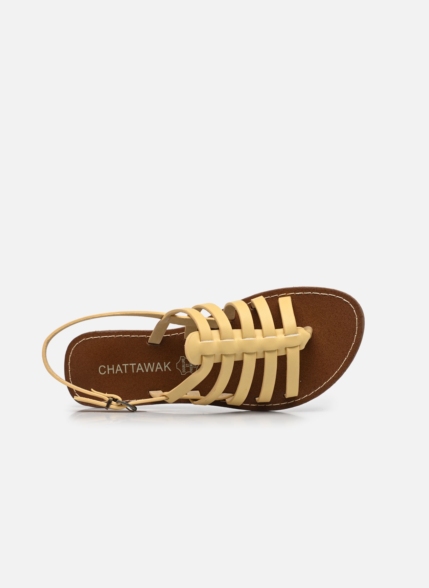 Sandalen SHIRLEY dames geel Chattawak Sandalen SHIRLEY dames geel Butter